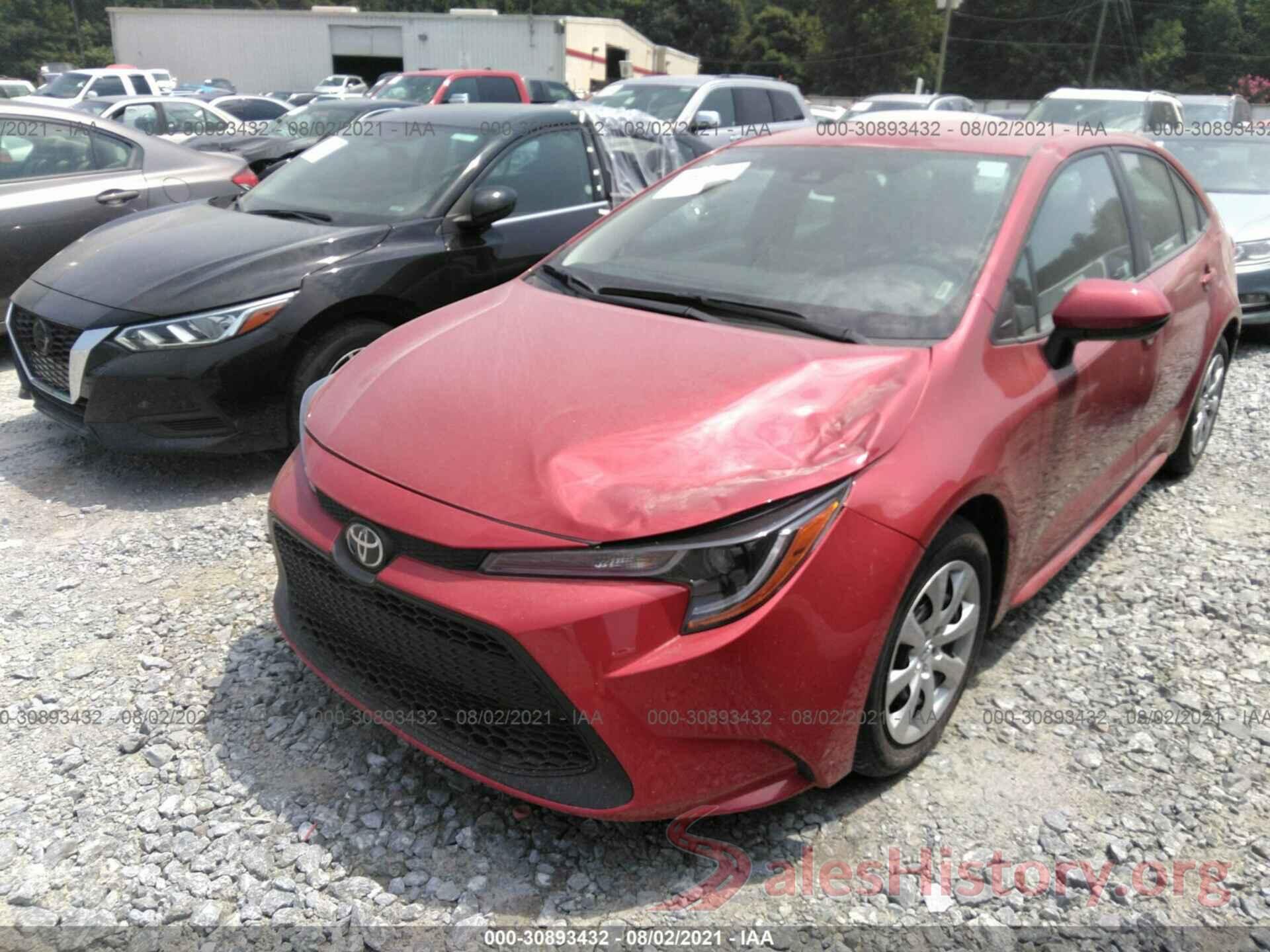 5YFEPMAEXMP237366 2021 TOYOTA COROLLA