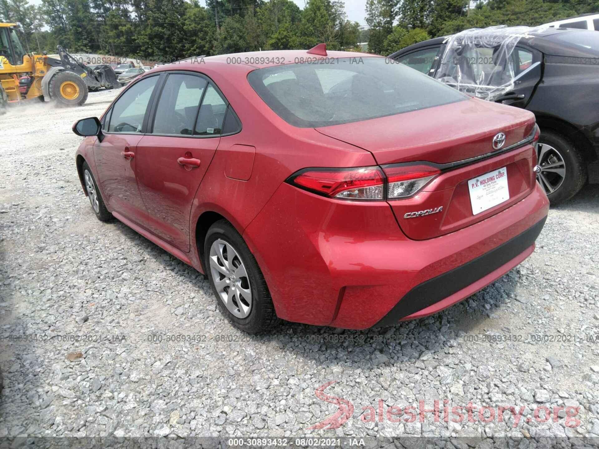 5YFEPMAEXMP237366 2021 TOYOTA COROLLA