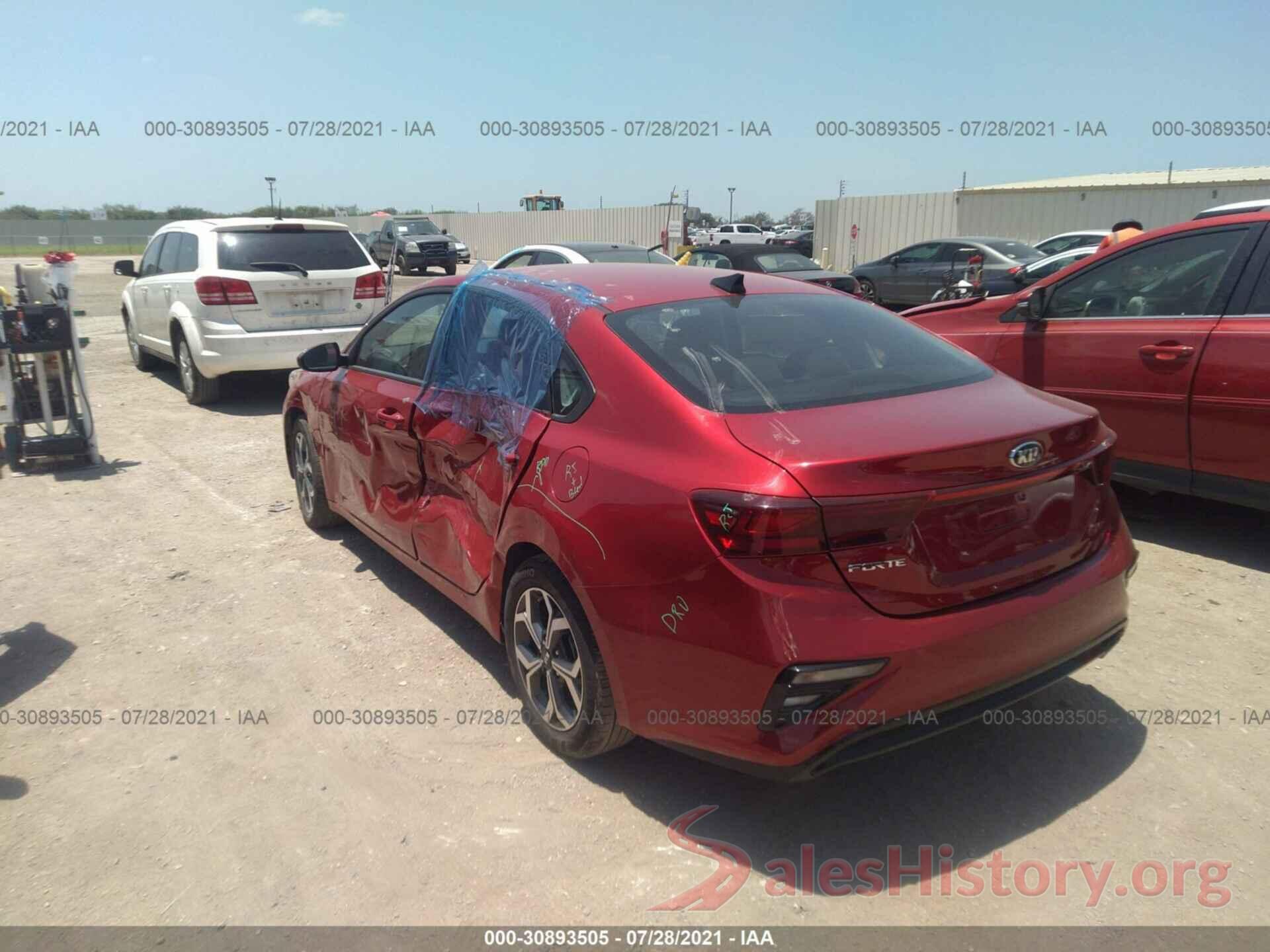 3KPF24AD3ME269720 2021 KIA FORTE