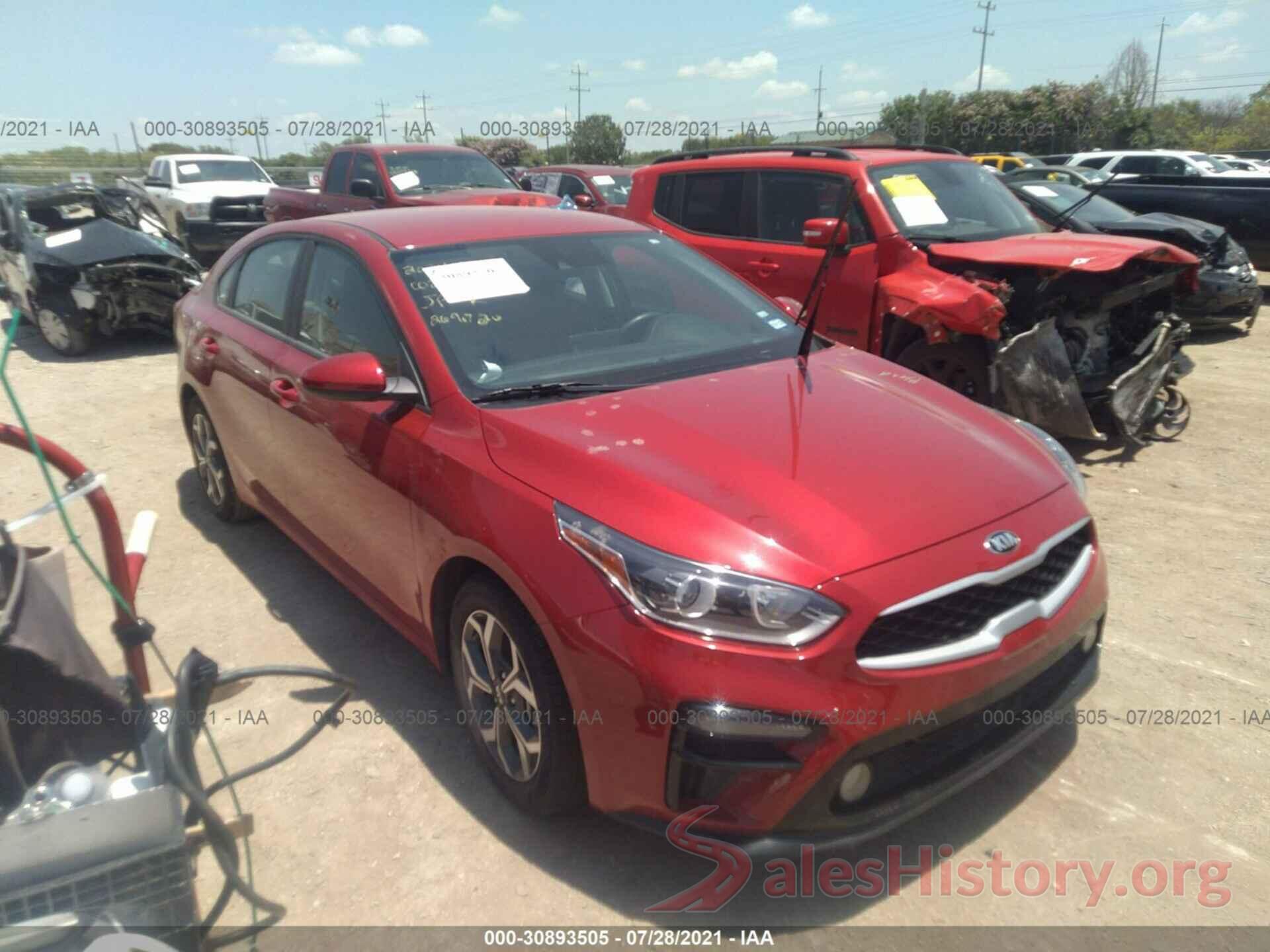 3KPF24AD3ME269720 2021 KIA FORTE