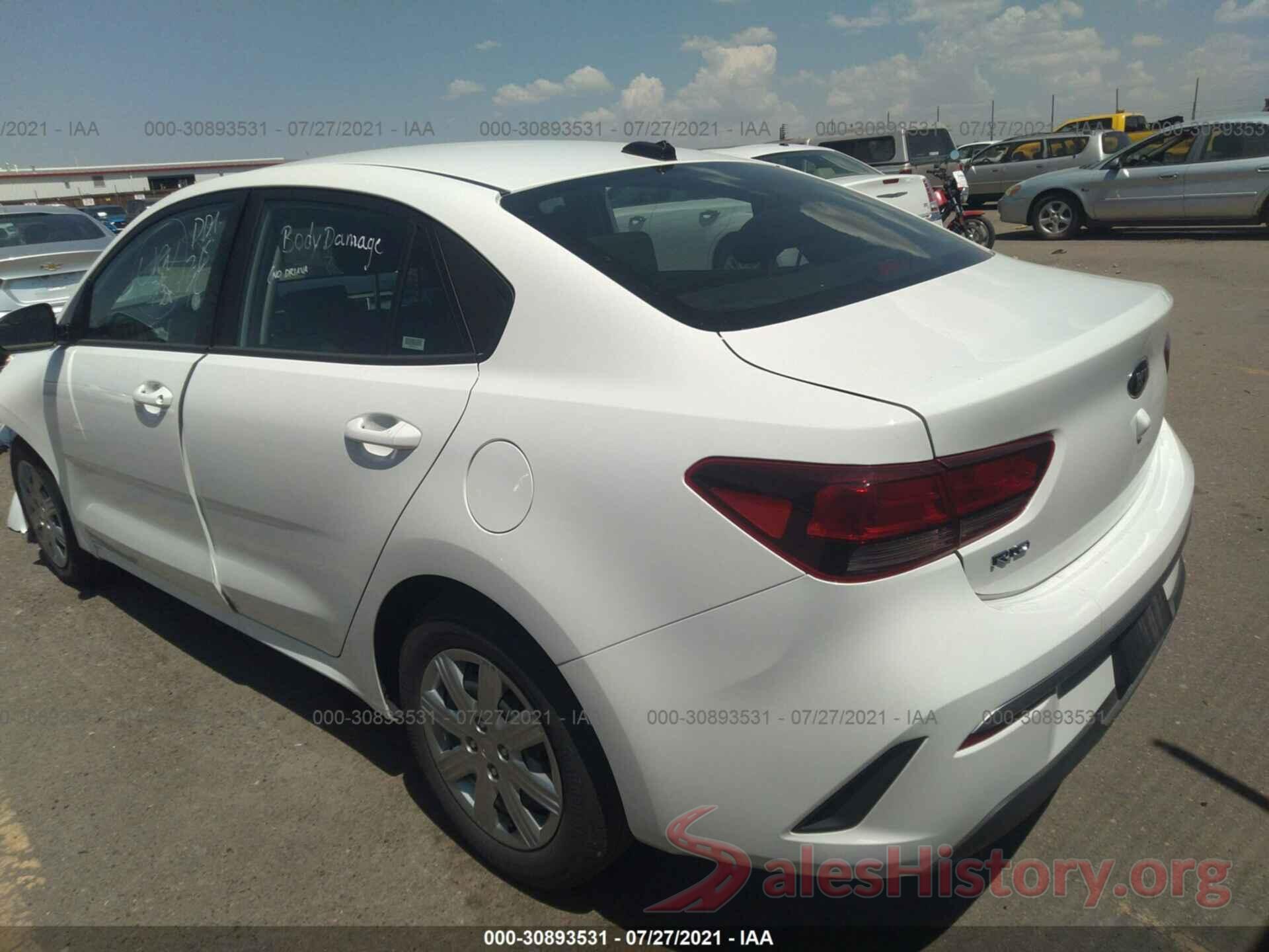 3KPA24AD2ME365008 2021 KIA RIO