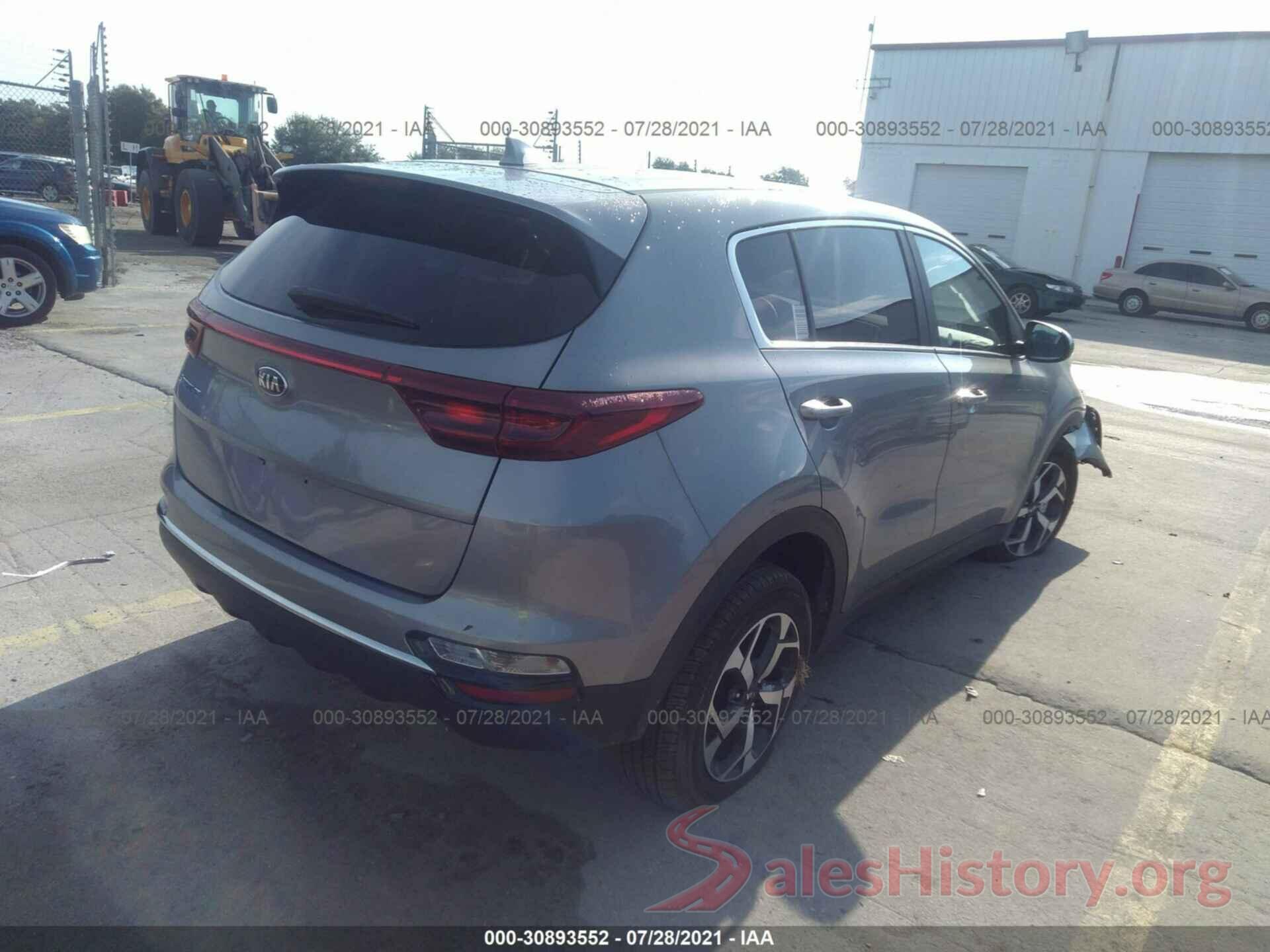 KNDPM3AC1M7925123 2021 KIA SPORTAGE