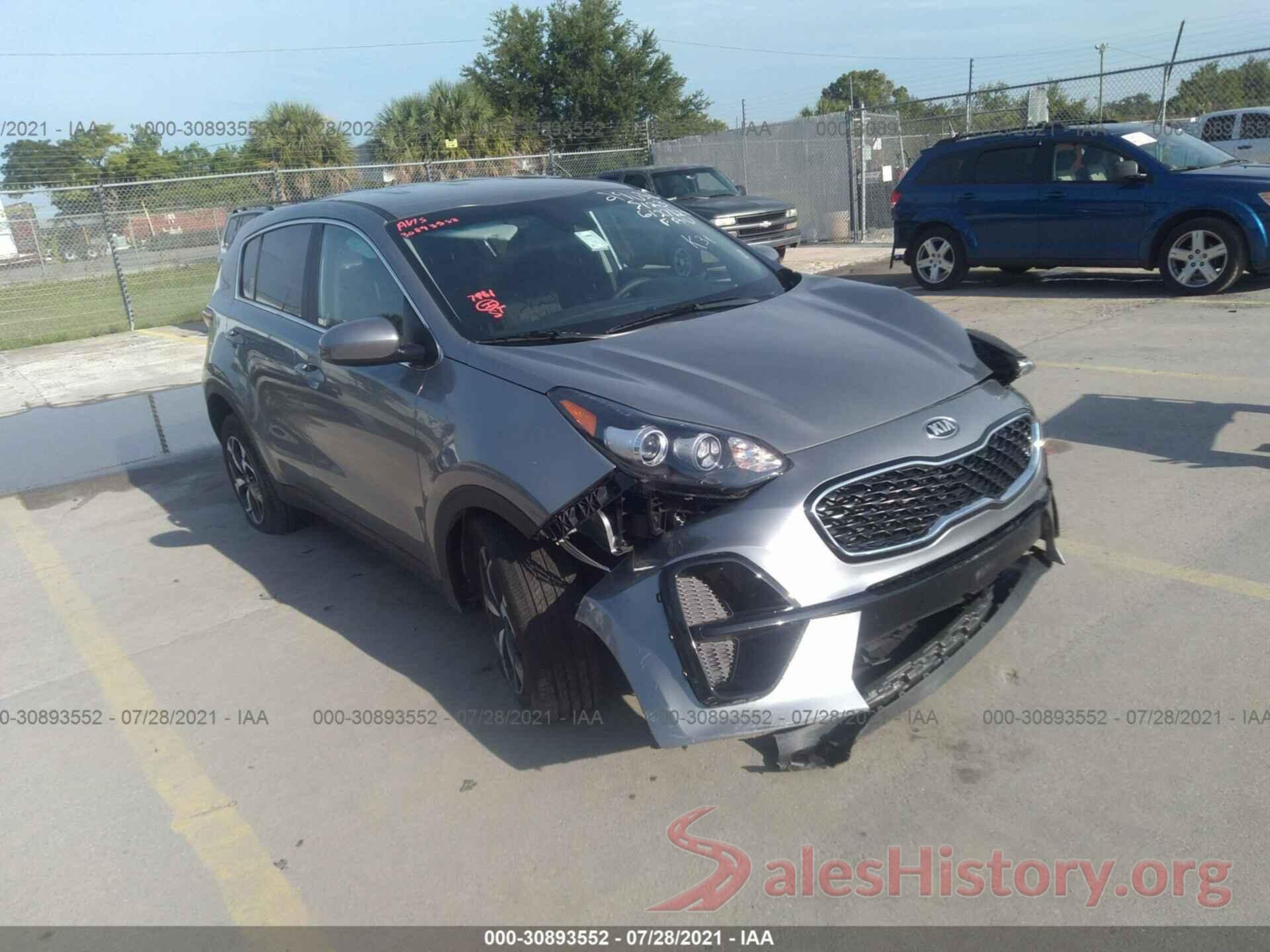 KNDPM3AC1M7925123 2021 KIA SPORTAGE