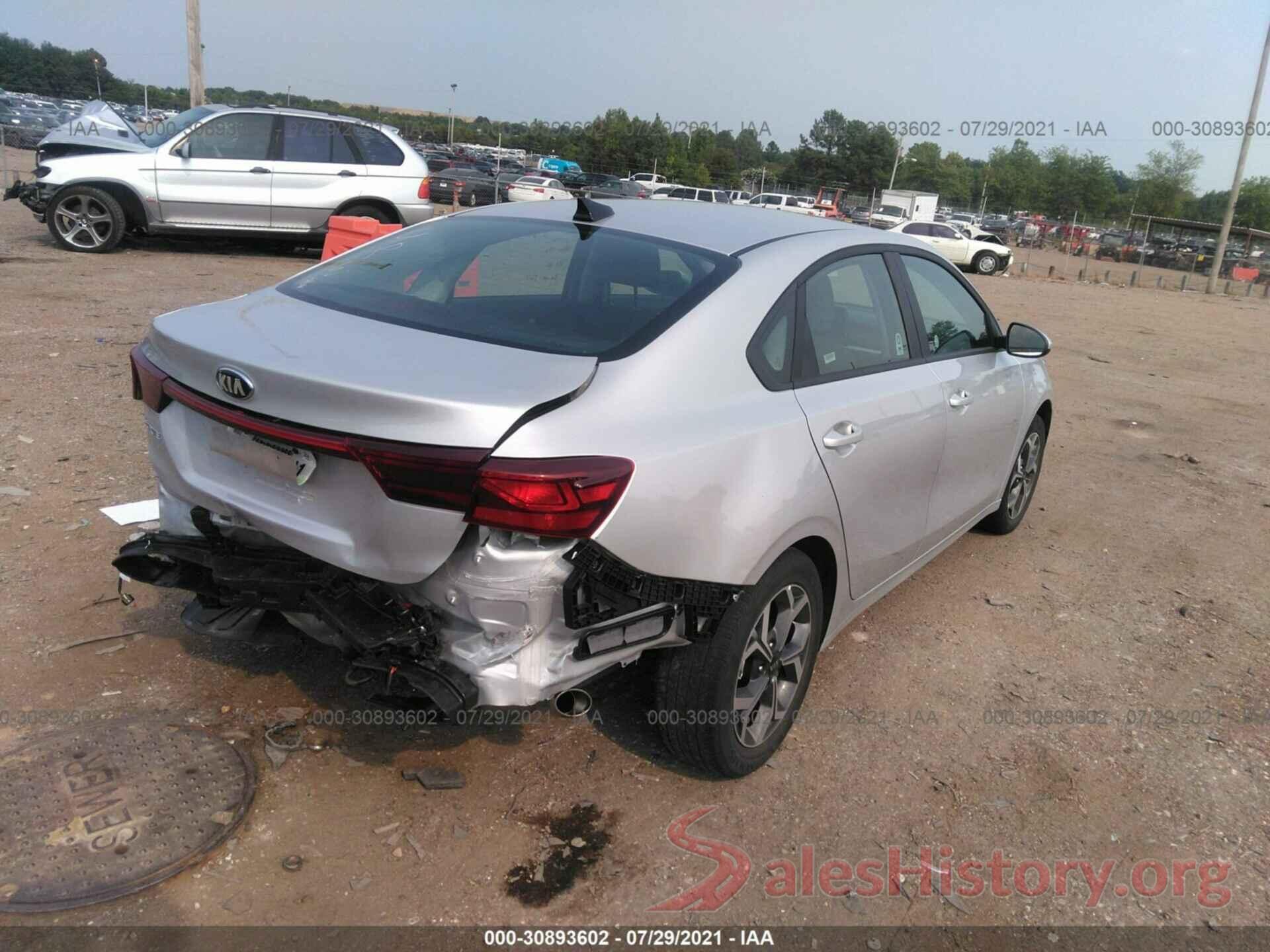 3KPF24ADXME335177 2021 KIA FORTE