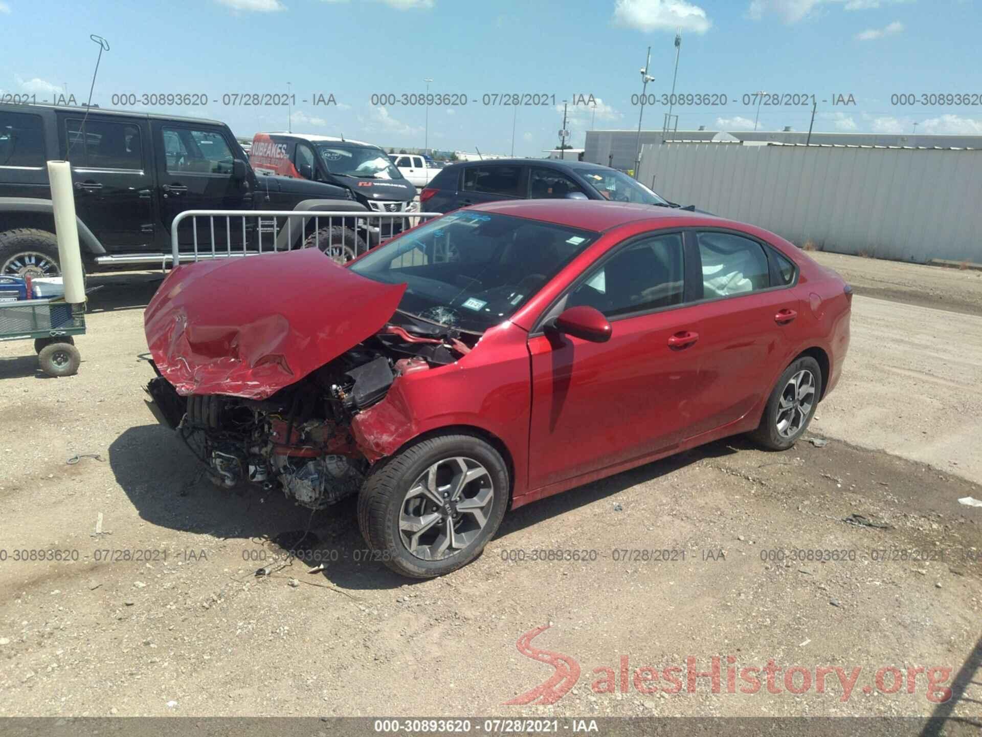 3KPF24AD2KE048896 2019 KIA FORTE