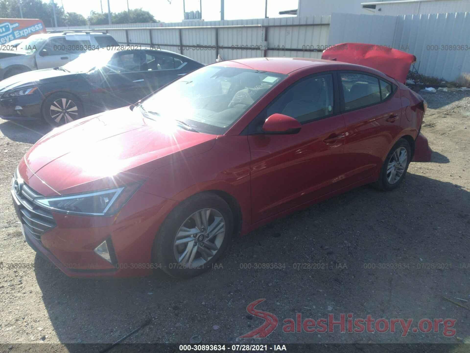 5NPD84LF5LH581729 2020 HYUNDAI ELANTRA