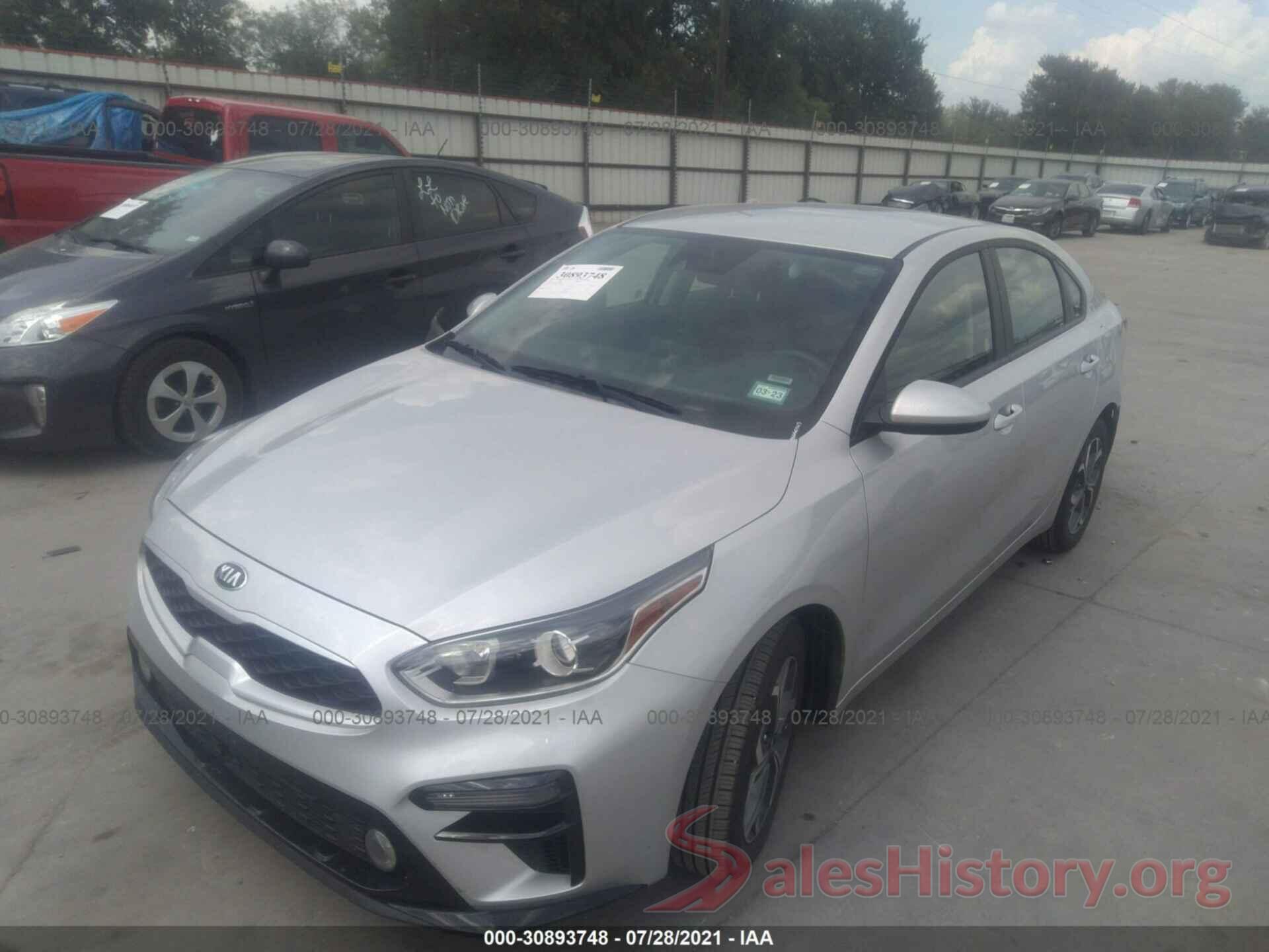 3KPF24ADXME338256 2021 KIA FORTE