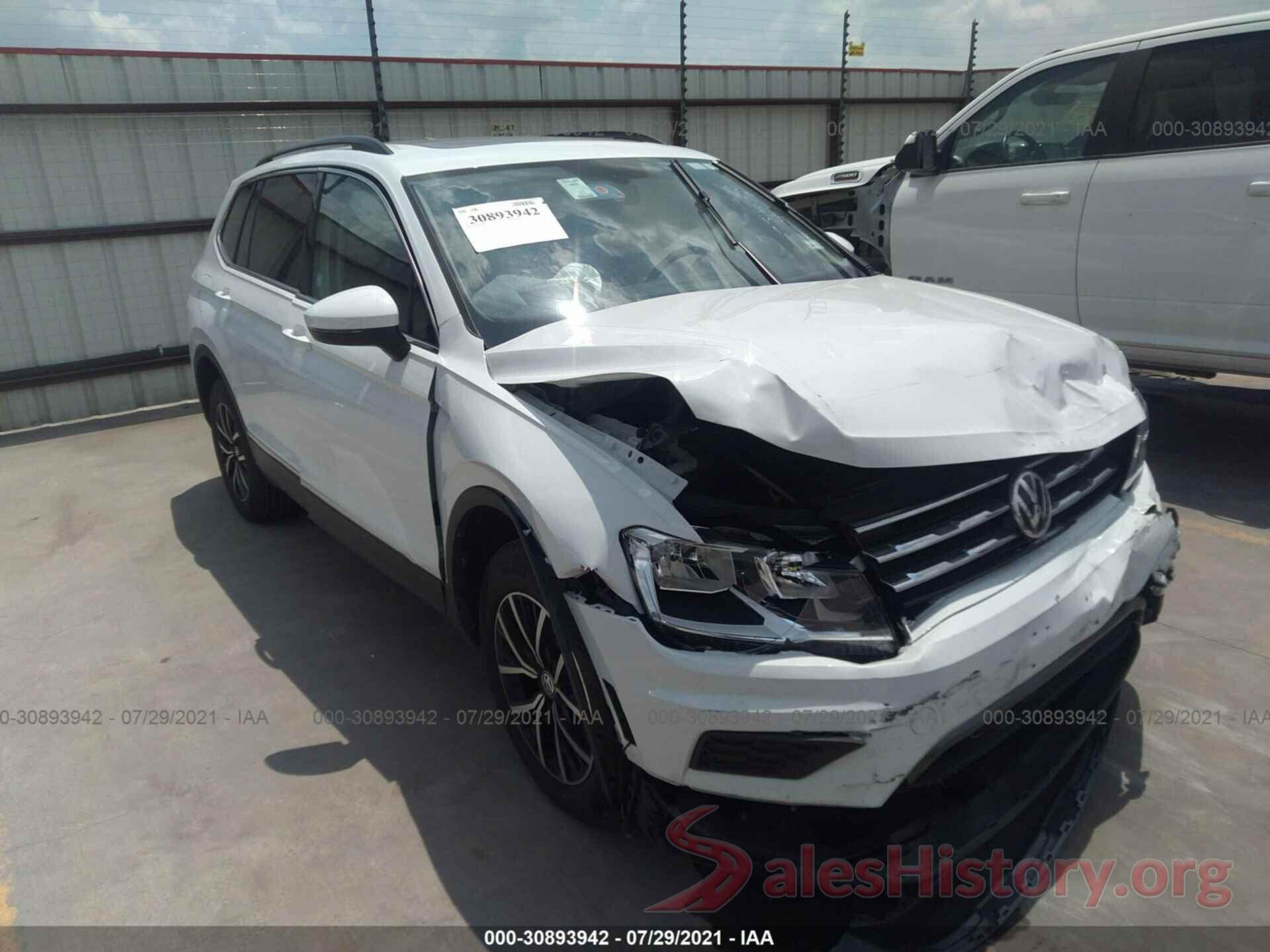 3VV3B7AX2MM112301 2021 VOLKSWAGEN TIGUAN