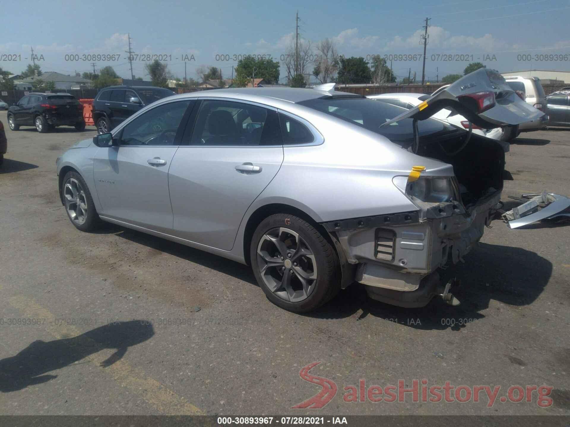 1G1ZD5ST4MF019307 2021 CHEVROLET MALIBU