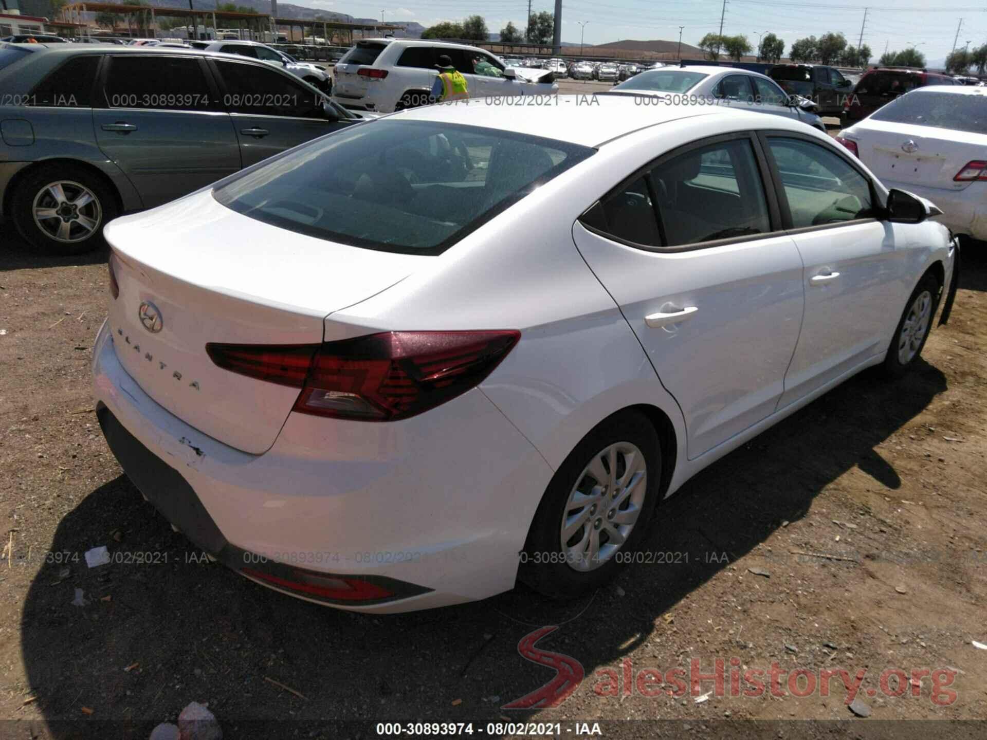 5NPD74LF8KH493100 2019 HYUNDAI ELANTRA