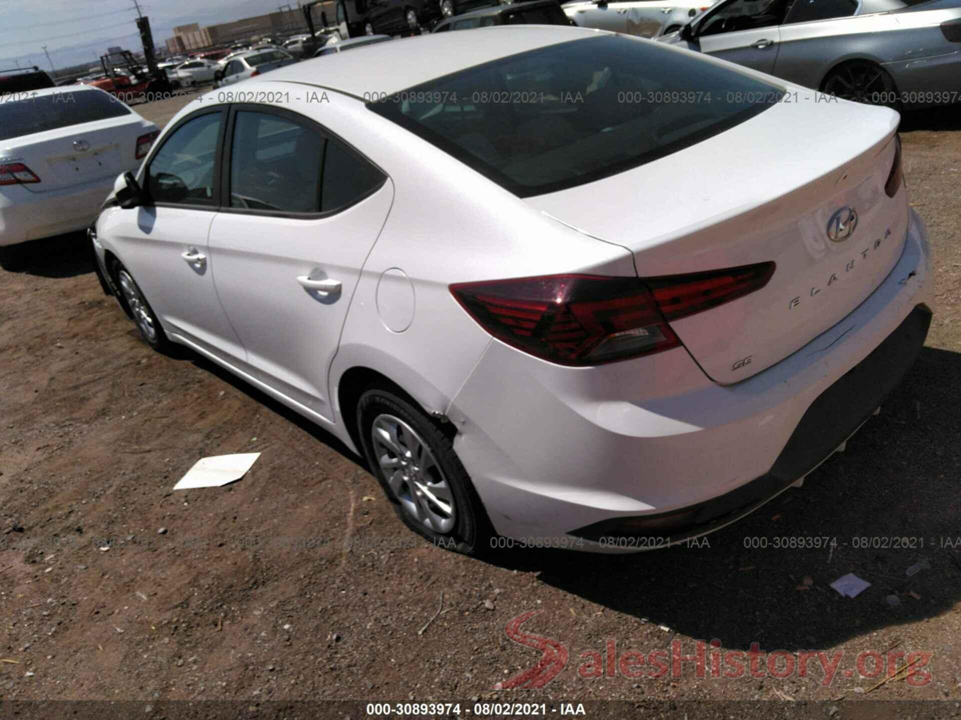 5NPD74LF8KH493100 2019 HYUNDAI ELANTRA