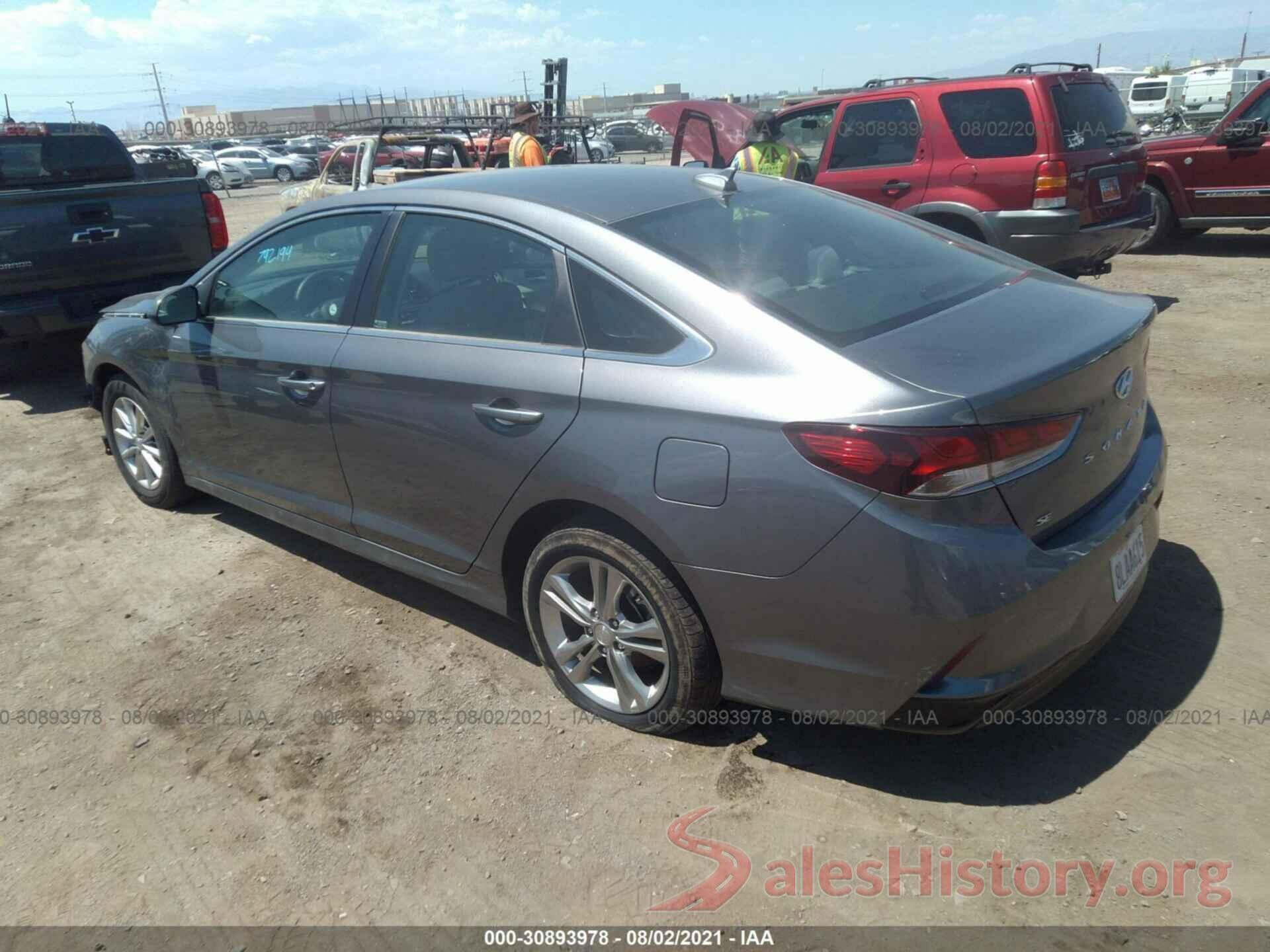 5NPE24AF7KH792194 2019 HYUNDAI SONATA