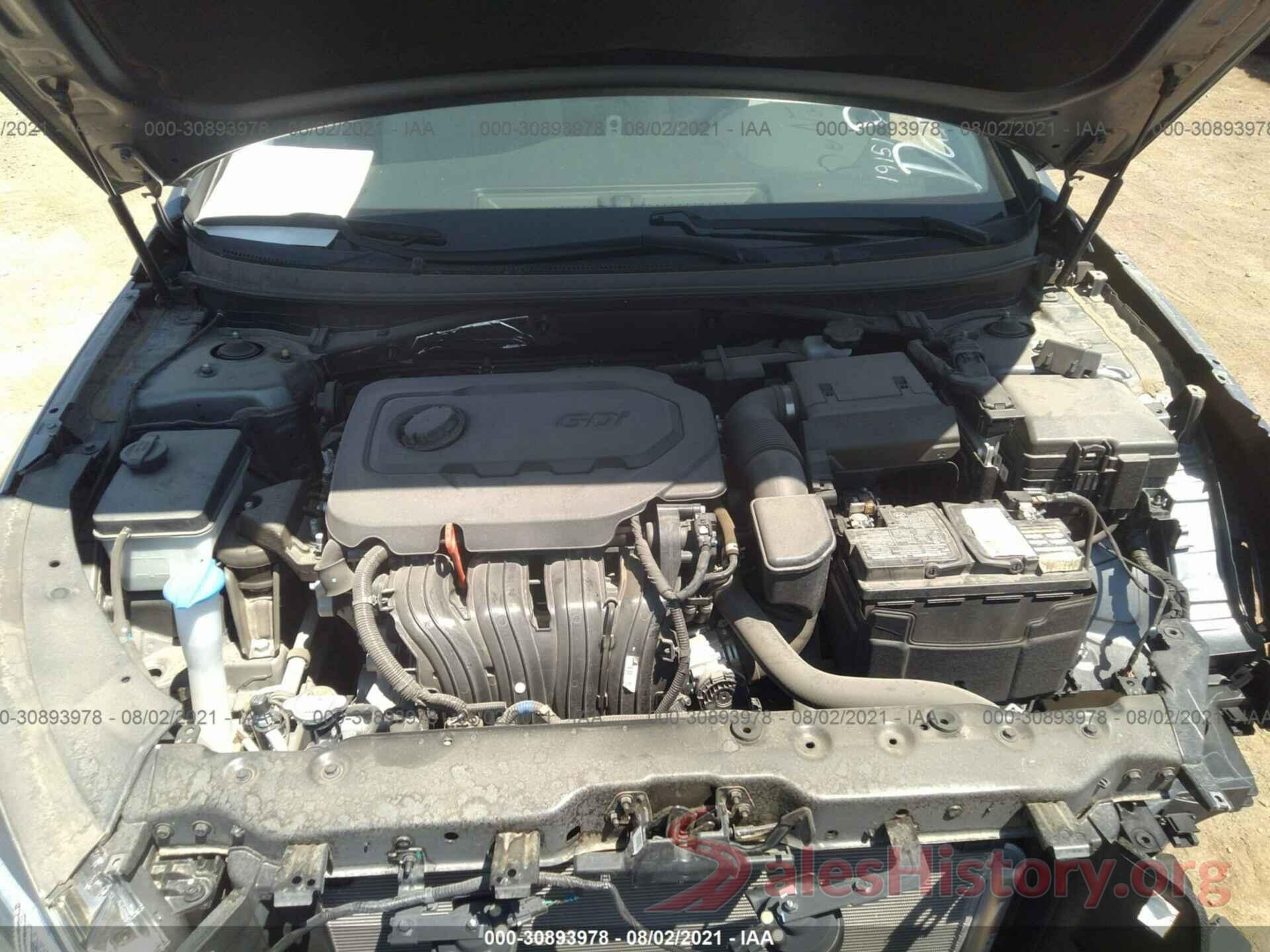 5NPE24AF7KH792194 2019 HYUNDAI SONATA