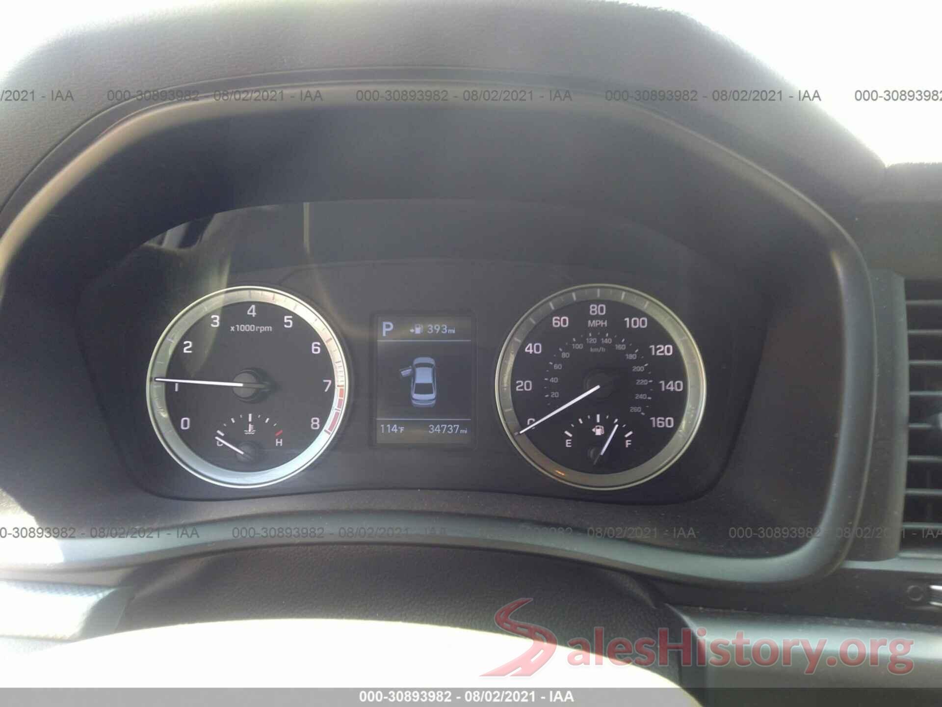 5NPE24AF2KH739211 2019 HYUNDAI SONATA