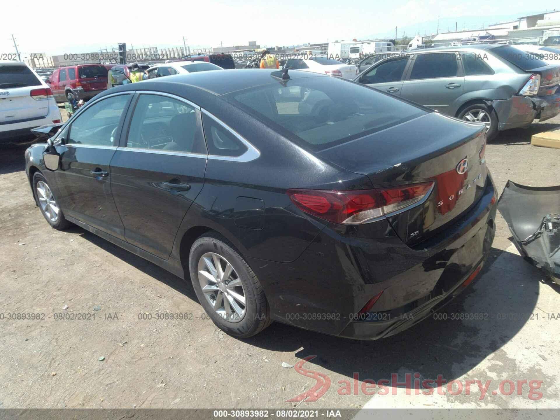 5NPE24AF2KH739211 2019 HYUNDAI SONATA