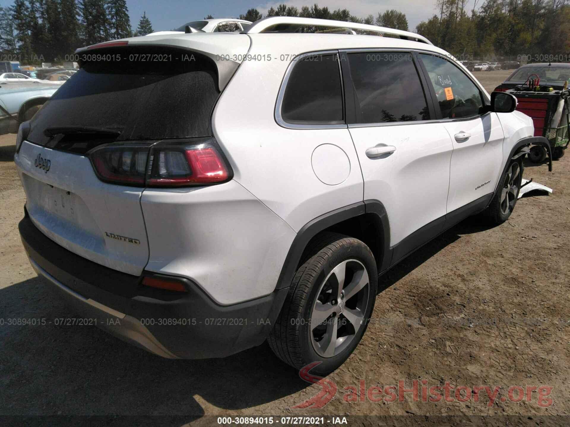 1C4PJLDB1LD653717 2020 JEEP CHEROKEE