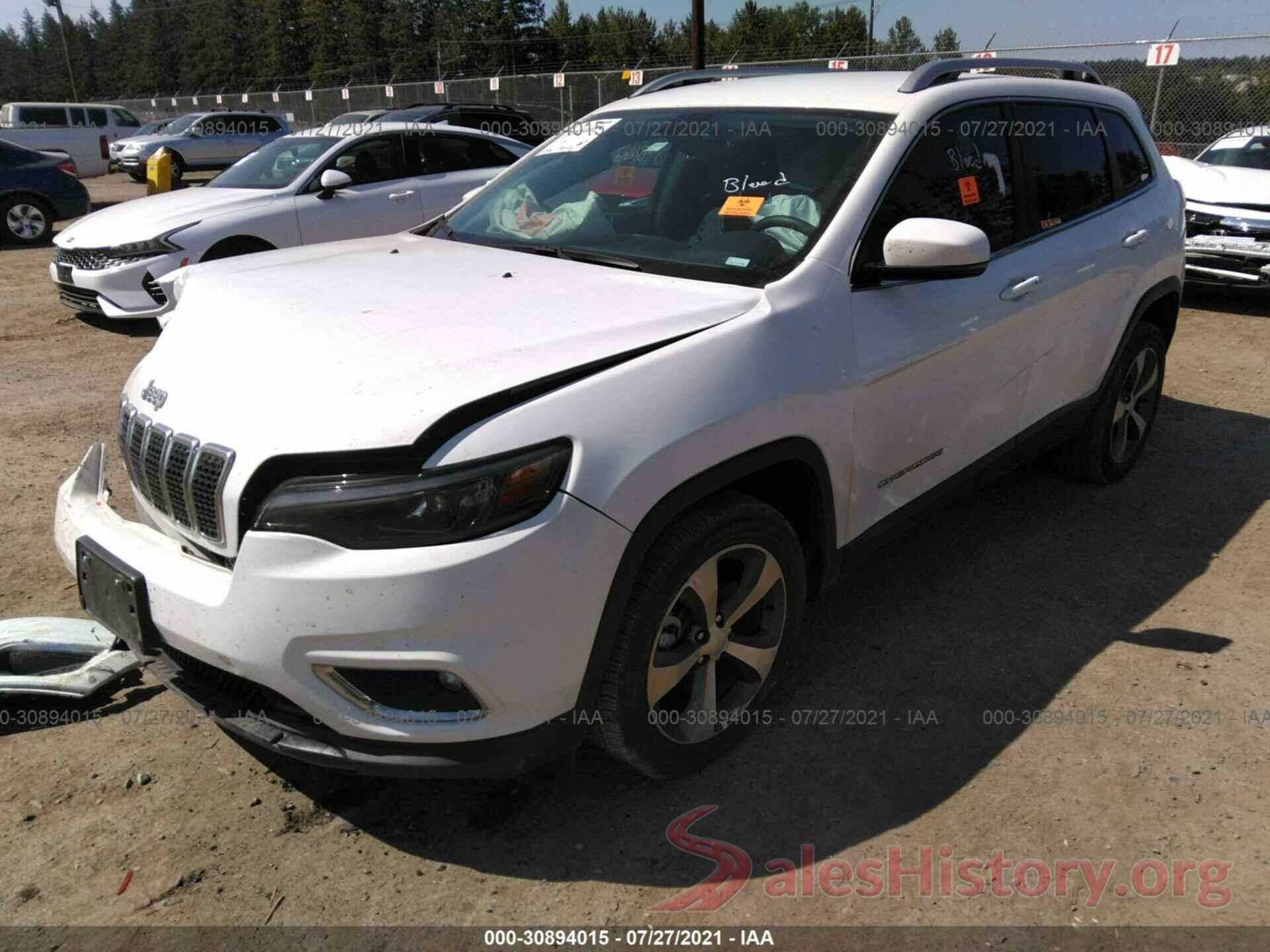 1C4PJLDB1LD653717 2020 JEEP CHEROKEE