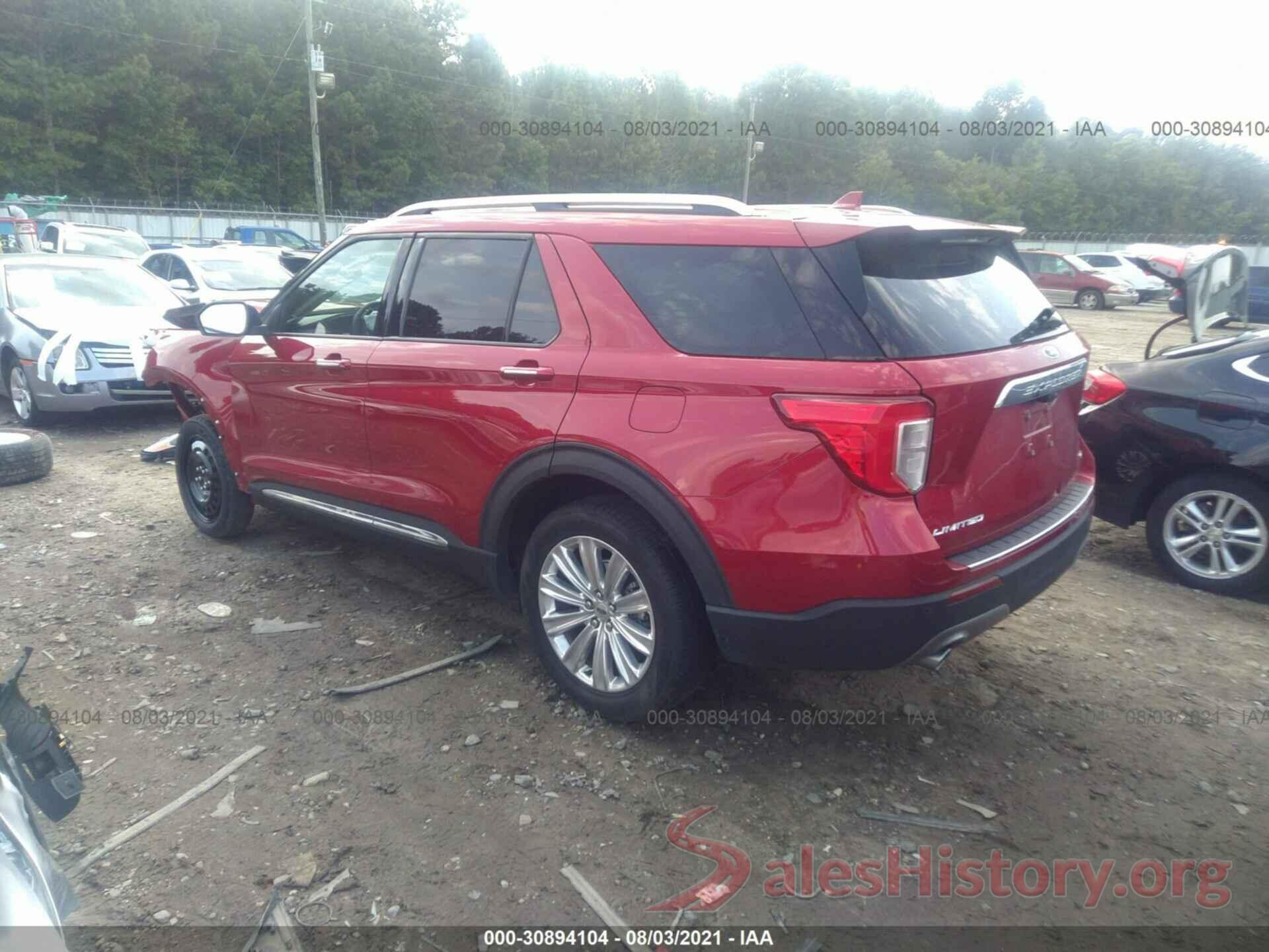 1FMSK7FH3LGA09663 2020 FORD EXPLORER