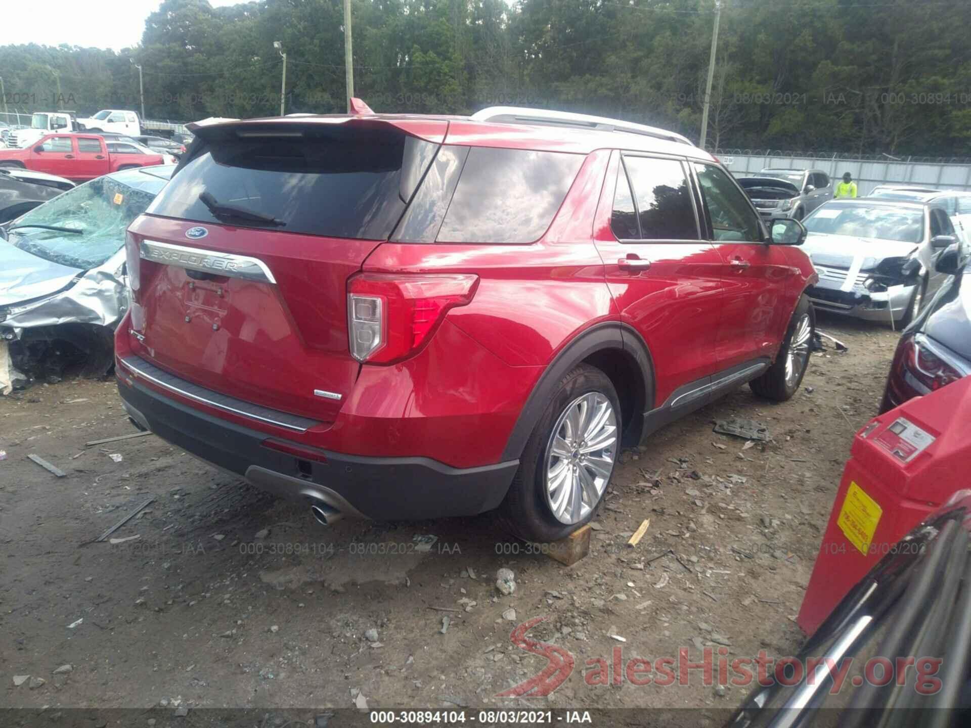 1FMSK7FH3LGA09663 2020 FORD EXPLORER