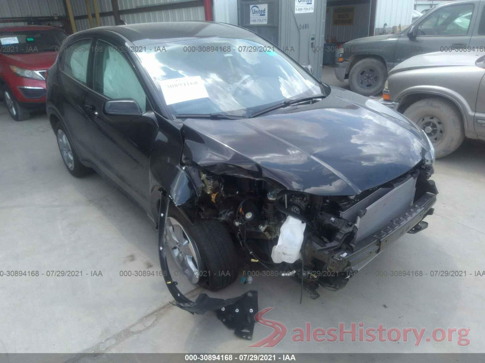 3CZRU5H35MM710953 2021 HONDA HR-V