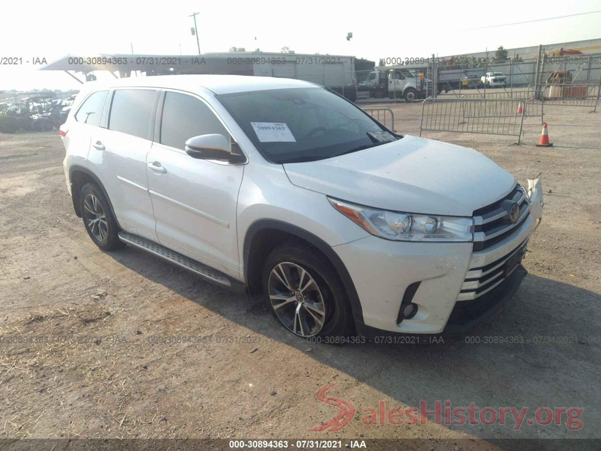 5TDZZRFH6HS216653 2017 TOYOTA HIGHLANDER