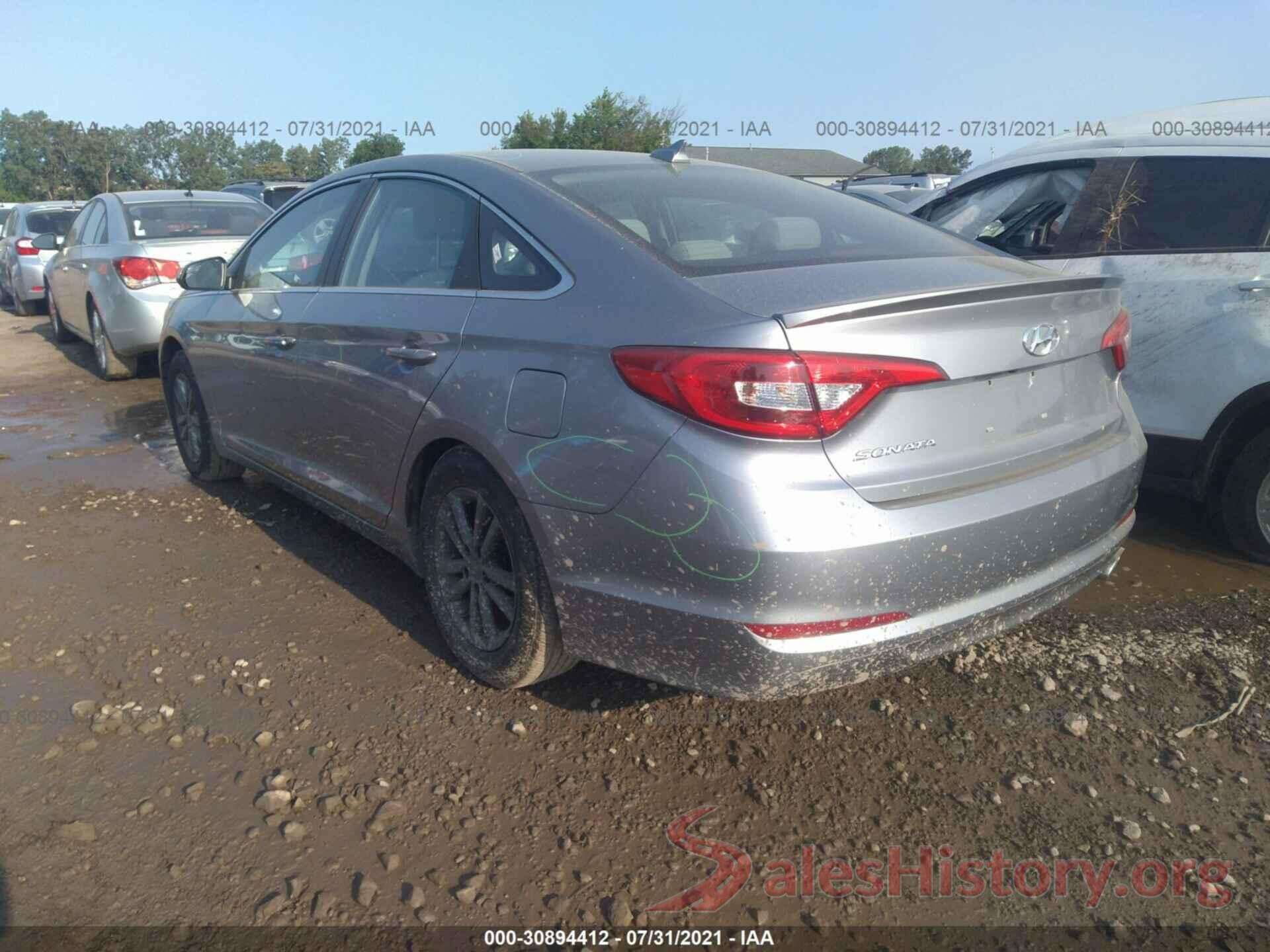 5NPE24AF5HH554420 2017 HYUNDAI SONATA