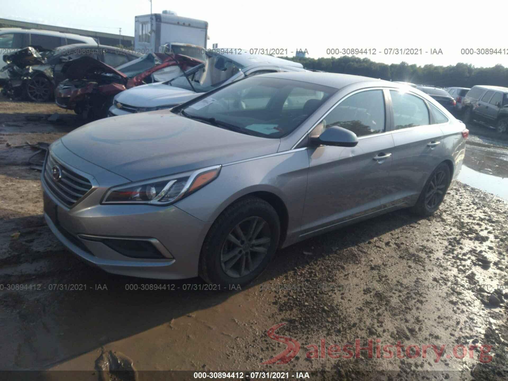 5NPE24AF5HH554420 2017 HYUNDAI SONATA