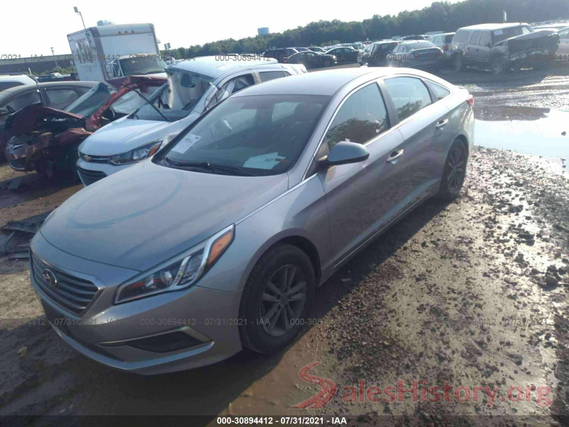 5NPE24AF5HH554420 2017 HYUNDAI SONATA