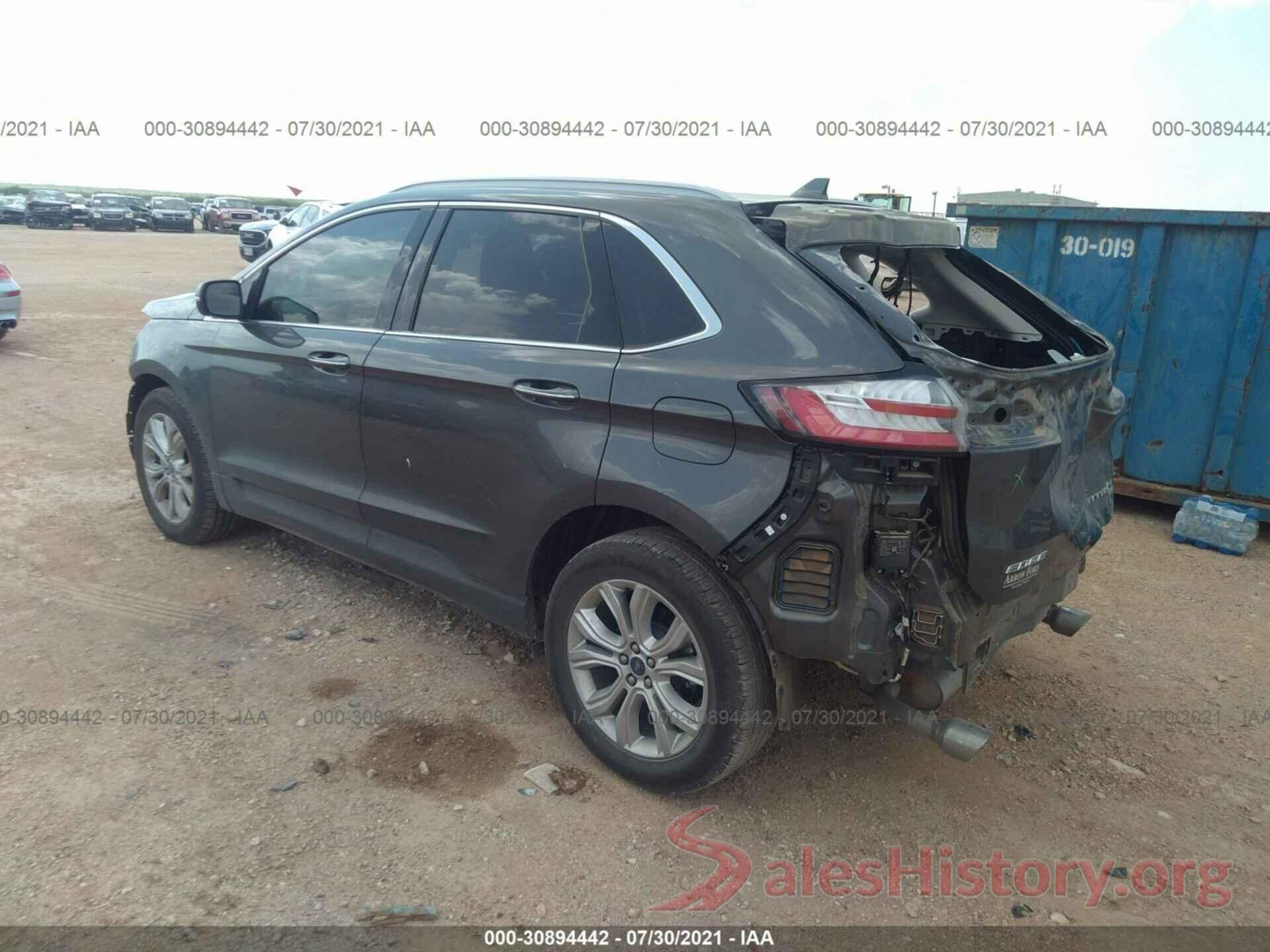 2FMPK3K91LBA69333 2020 FORD EDGE