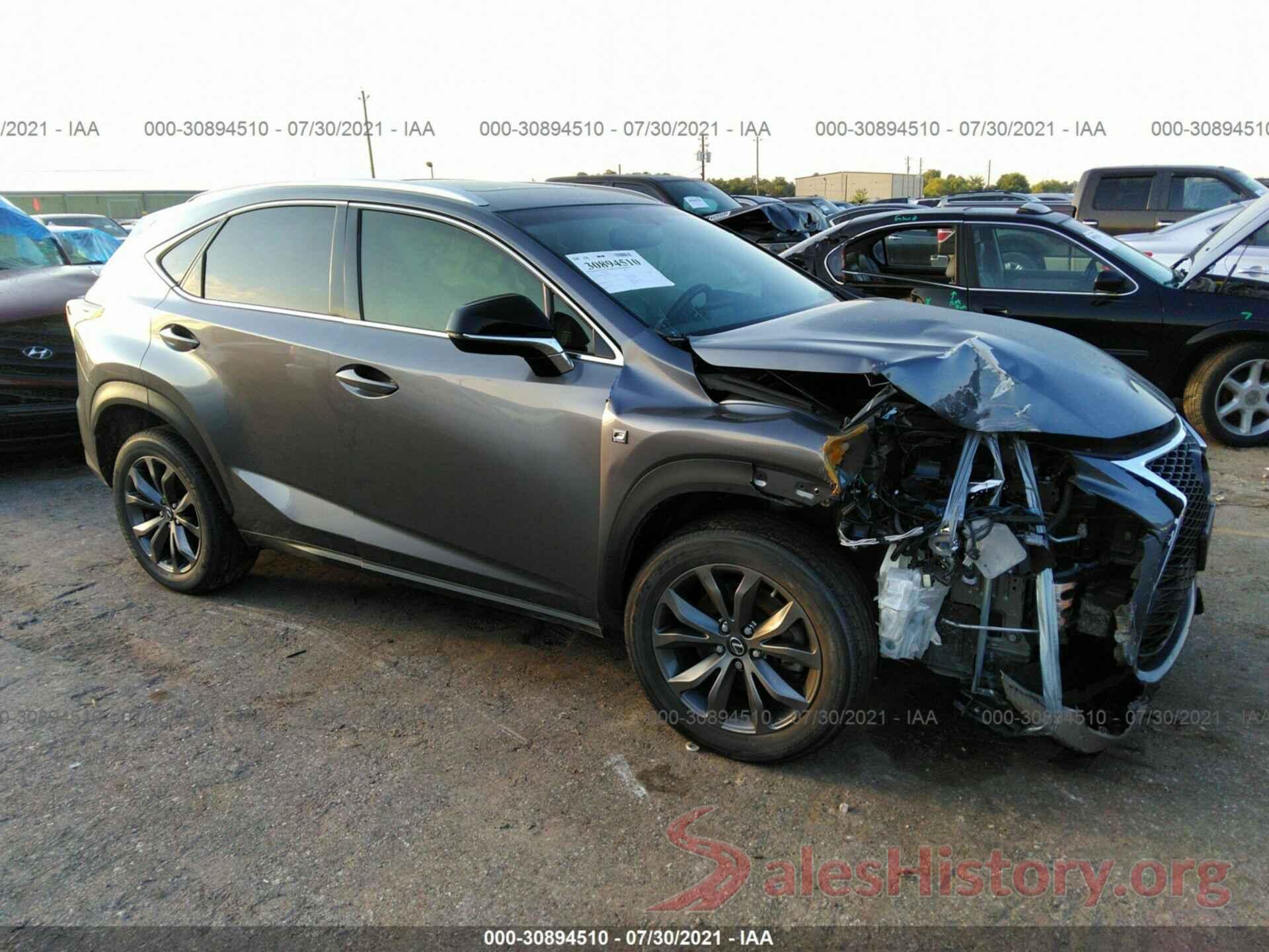 JTJYARBZ4H2084059 2017 LEXUS NX