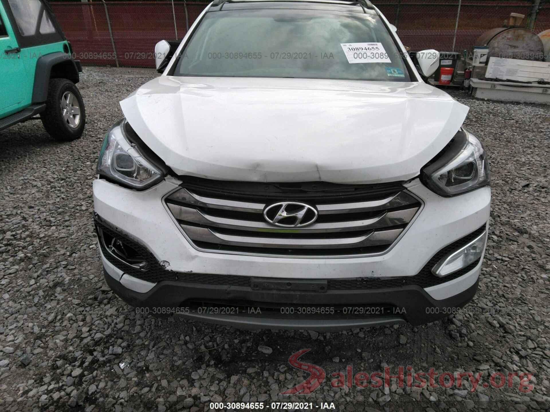 5XYZUDLBXGG332614 2016 HYUNDAI SANTA FE SPORT