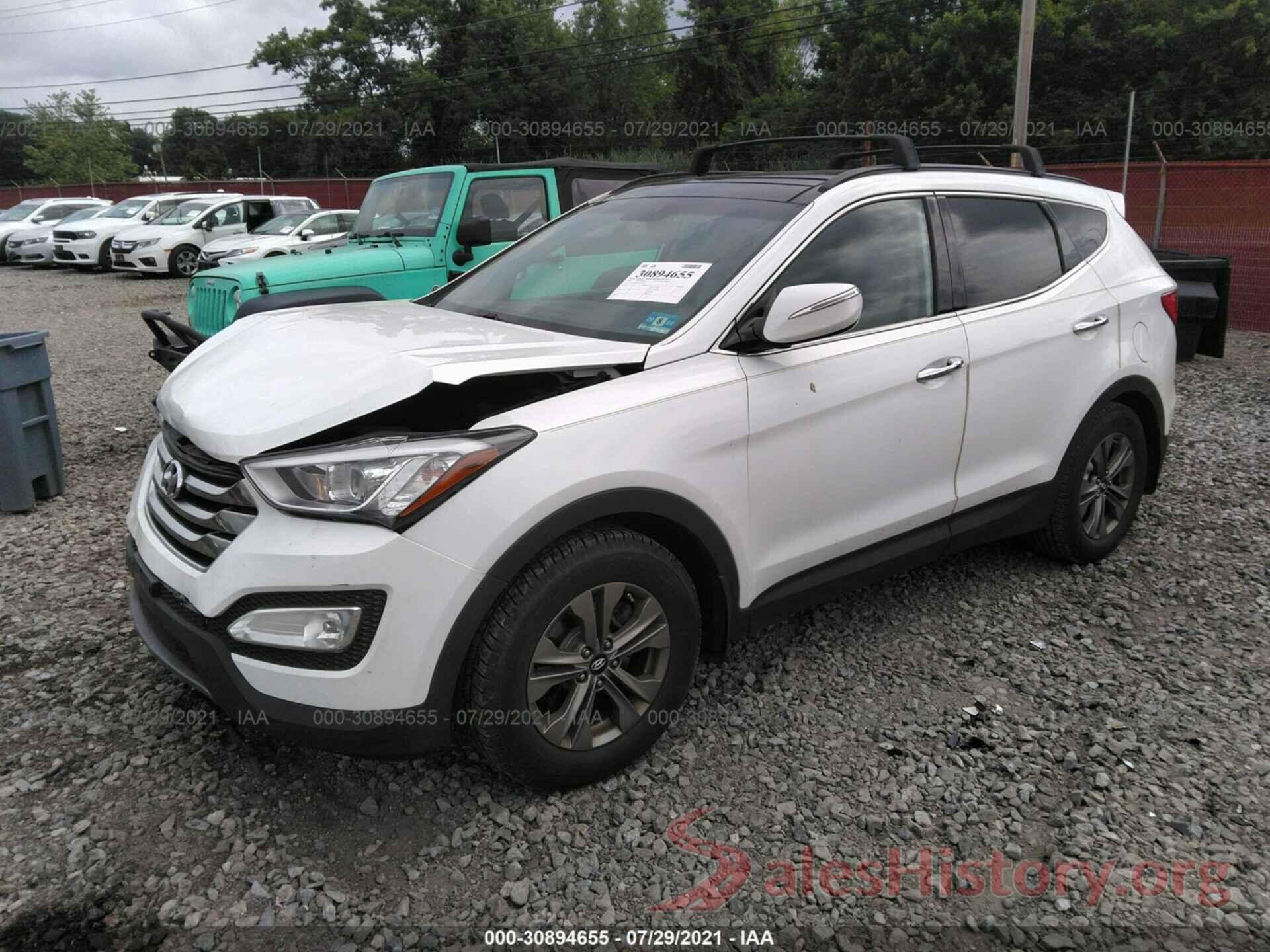 5XYZUDLBXGG332614 2016 HYUNDAI SANTA FE SPORT