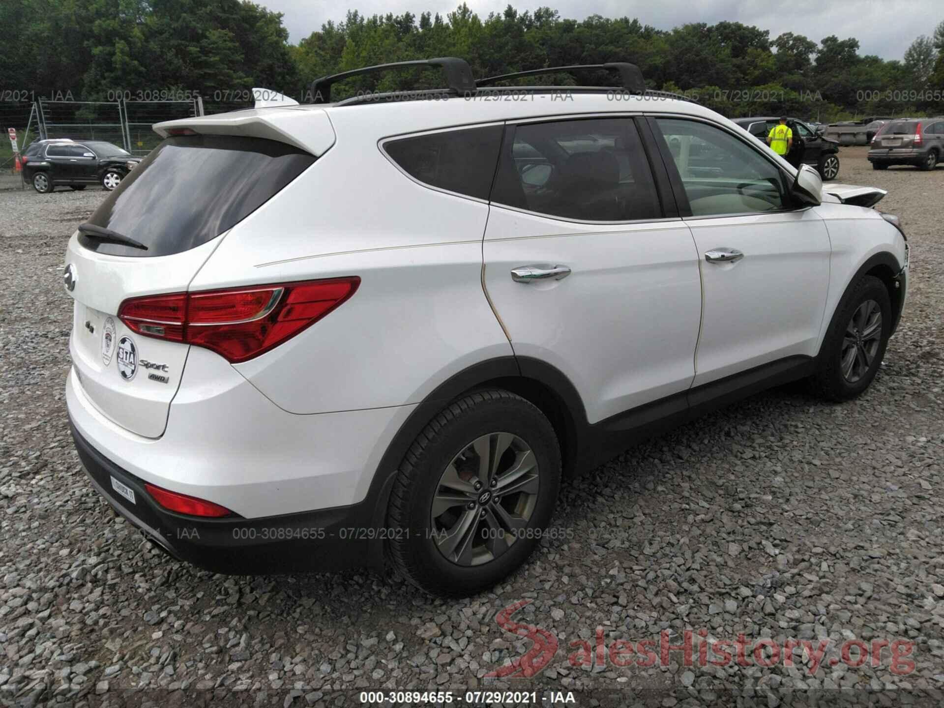 5XYZUDLBXGG332614 2016 HYUNDAI SANTA FE SPORT