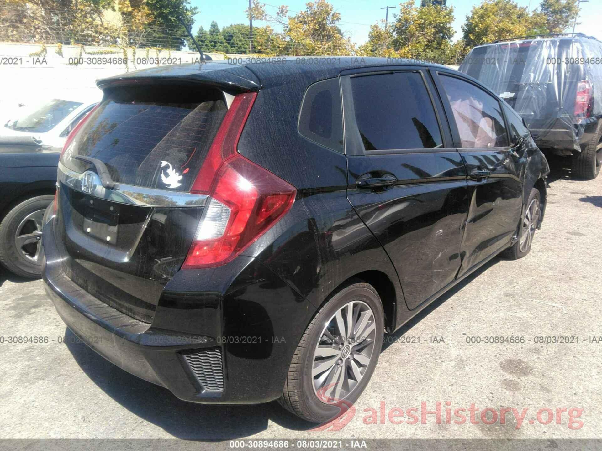 JHMGK5H71HS023292 2017 HONDA FIT