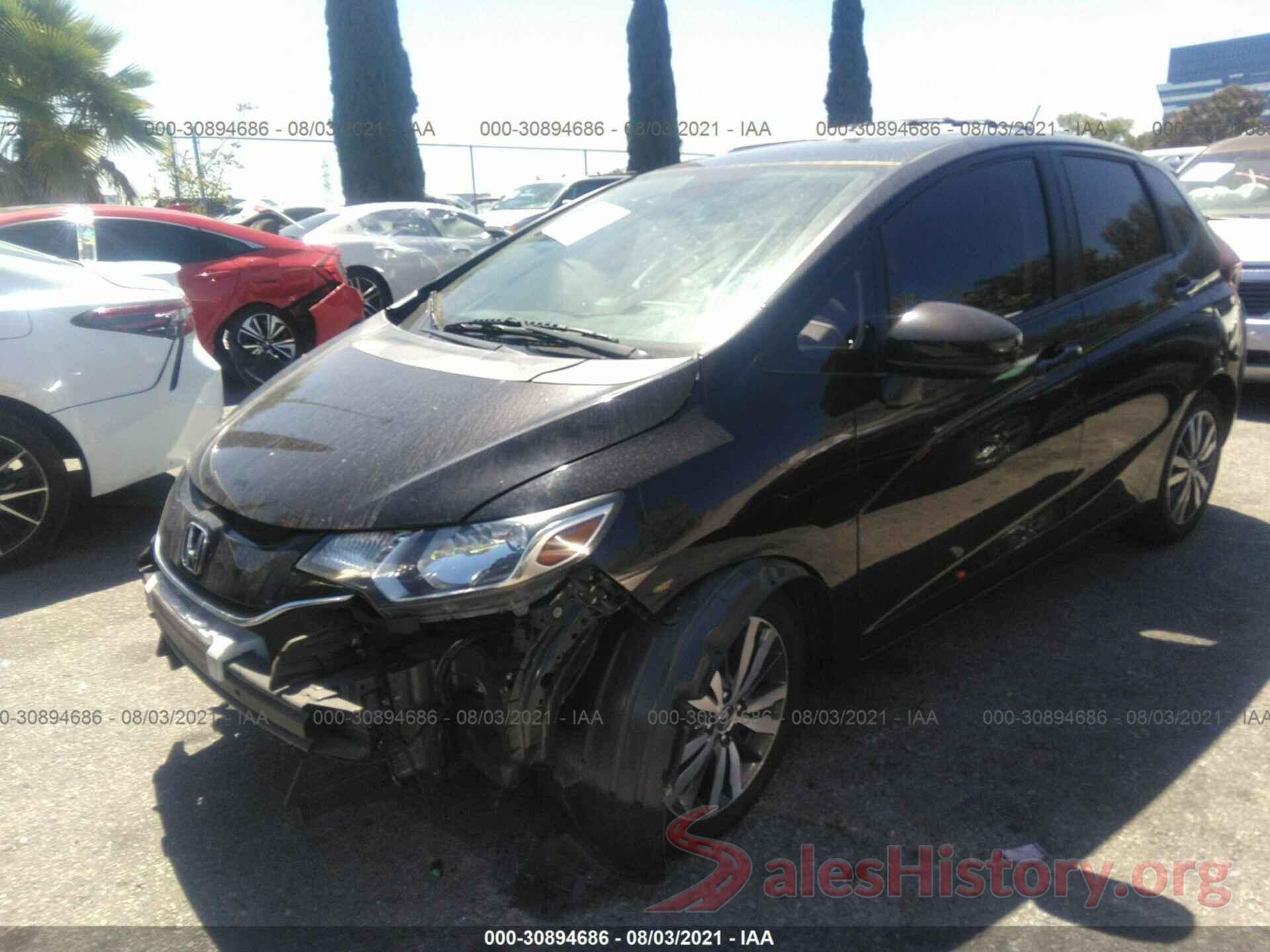 JHMGK5H71HS023292 2017 HONDA FIT