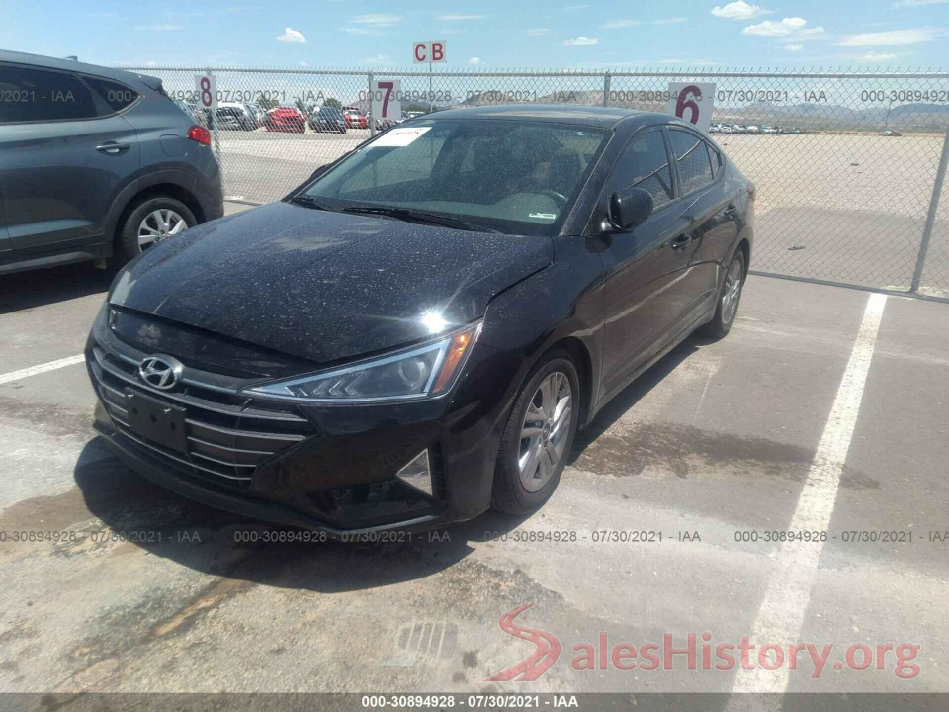 5NPD84LF7KH485244 2019 HYUNDAI ELANTRA