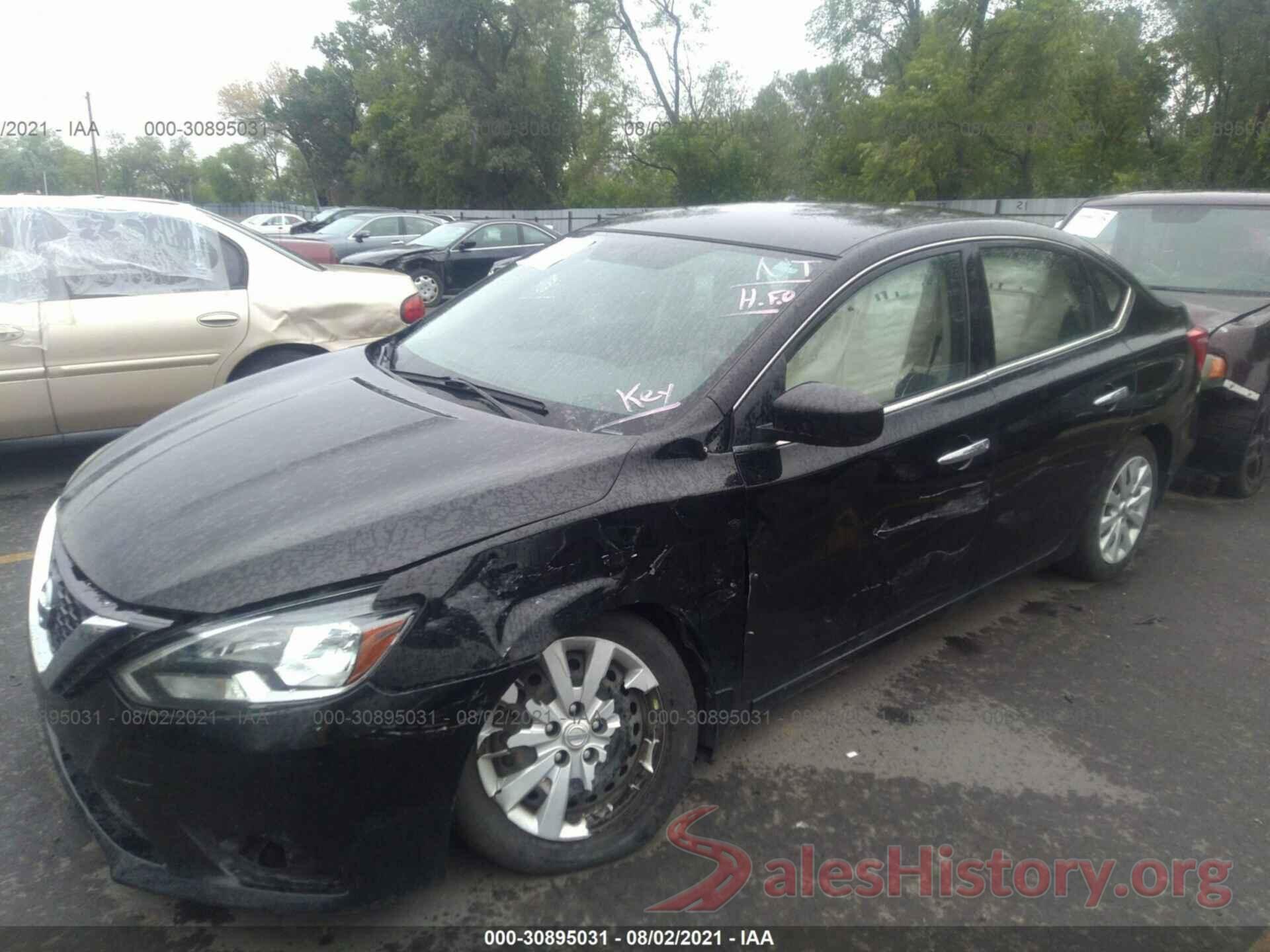 3N1AB7AP6GY255709 2016 NISSAN SENTRA