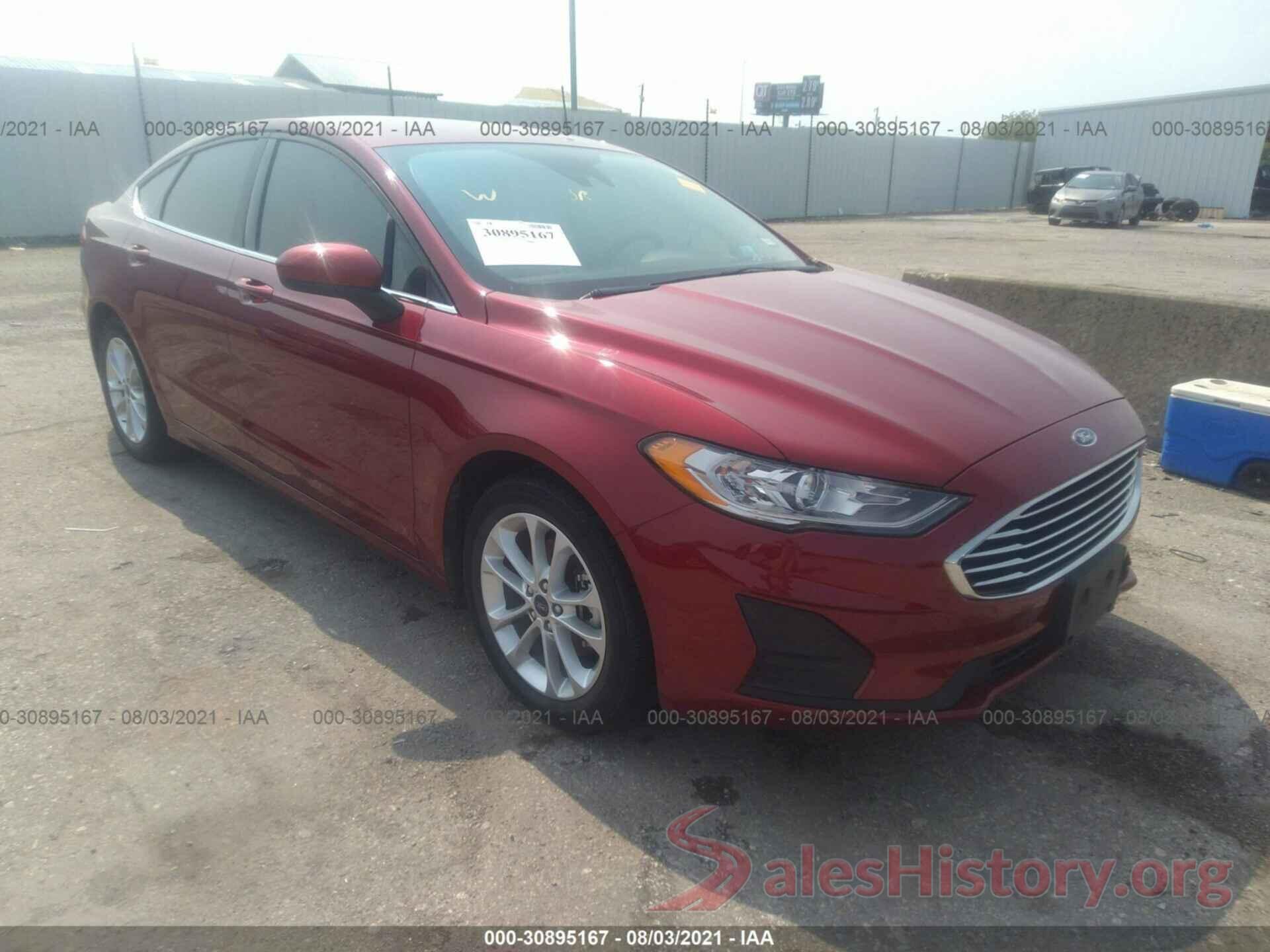 3FA6P0HD1KR231480 2019 FORD FUSION