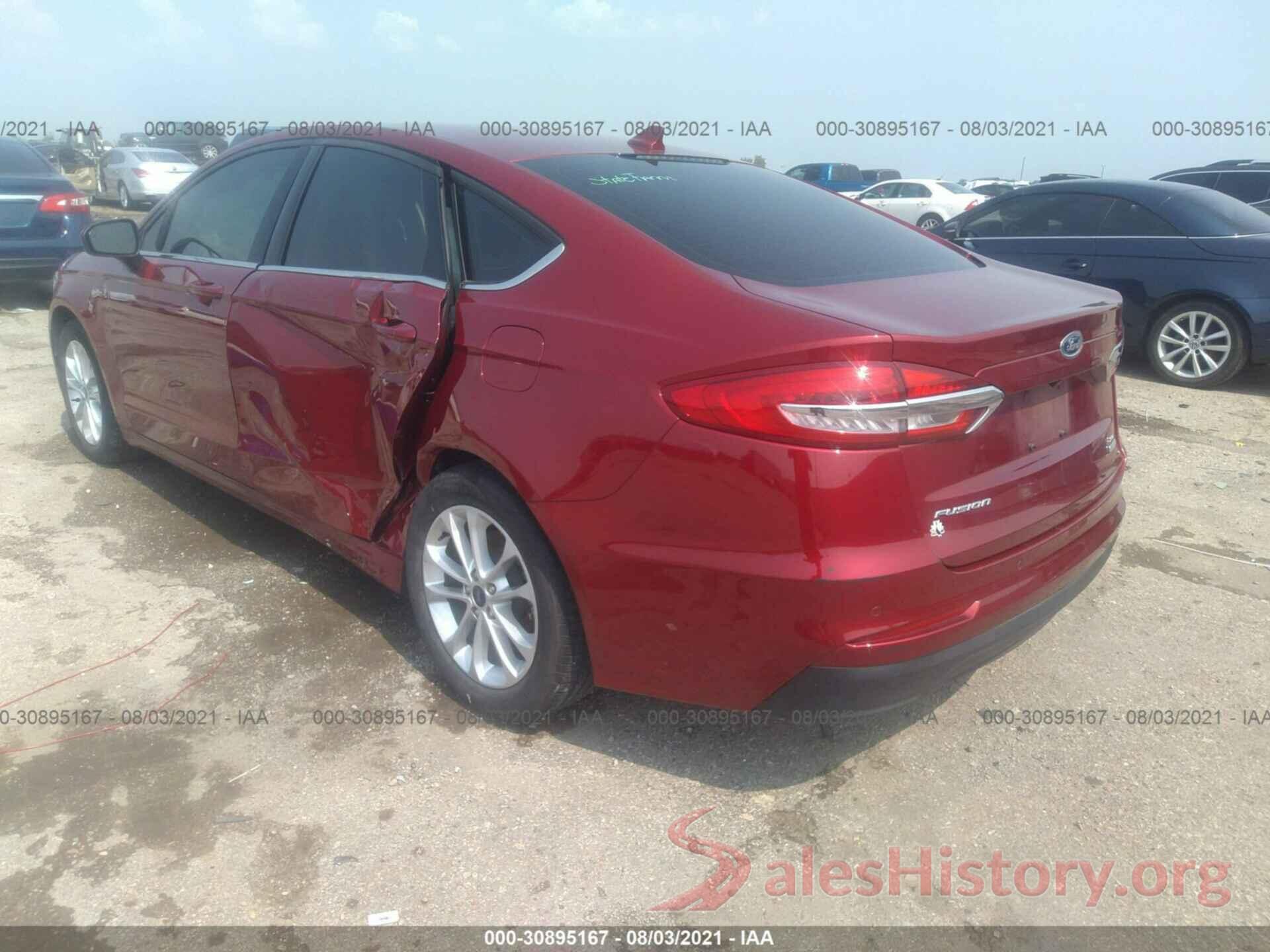 3FA6P0HD1KR231480 2019 FORD FUSION