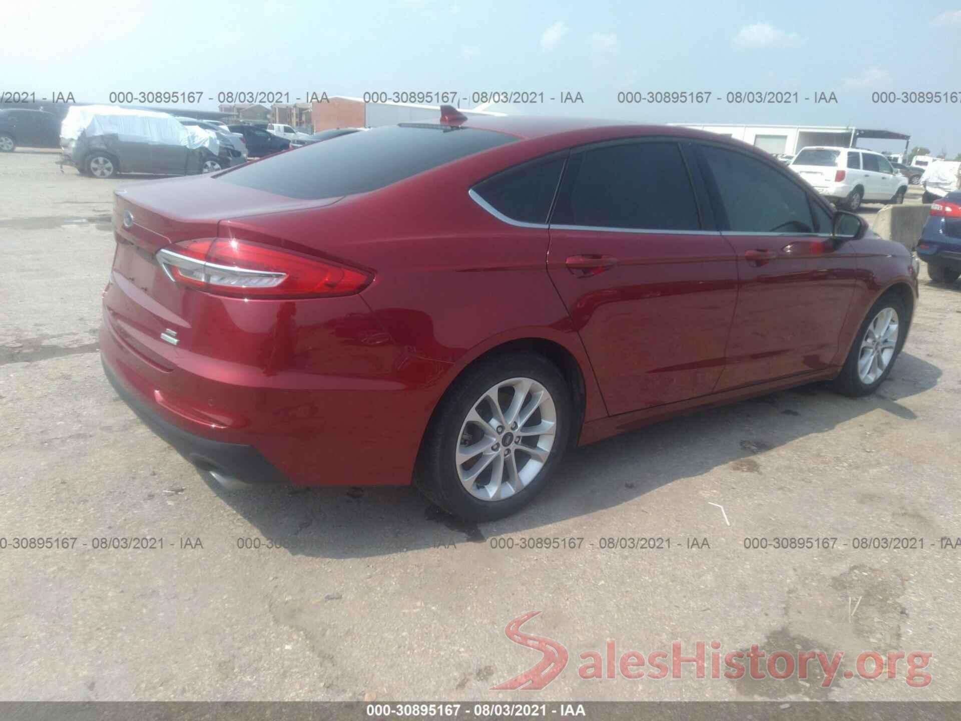 3FA6P0HD1KR231480 2019 FORD FUSION