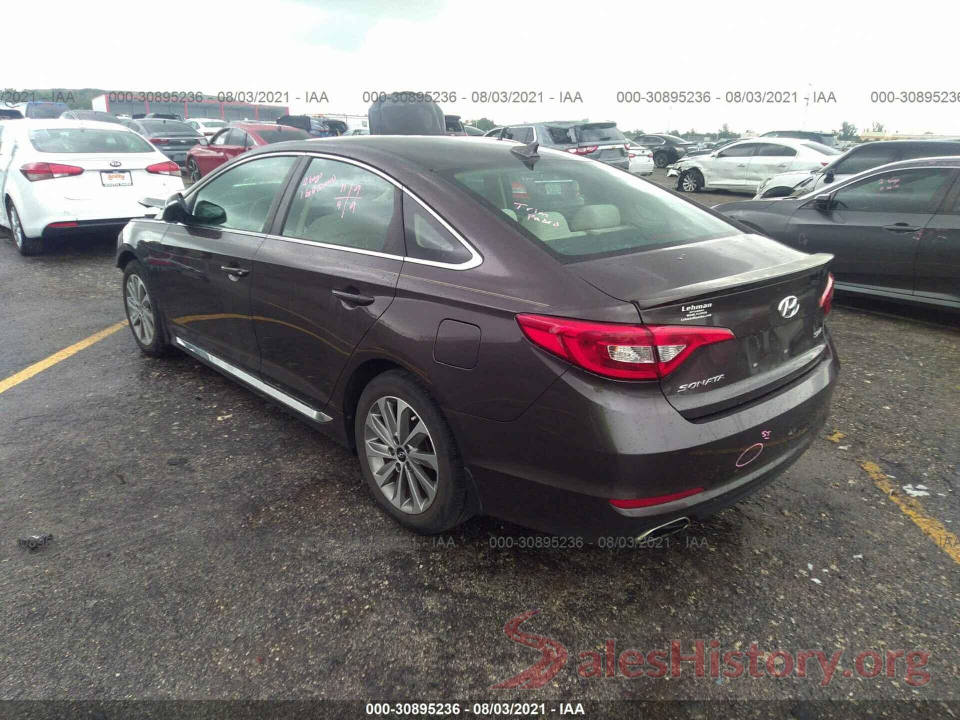 5NPE34AF6GH314031 2016 HYUNDAI SONATA