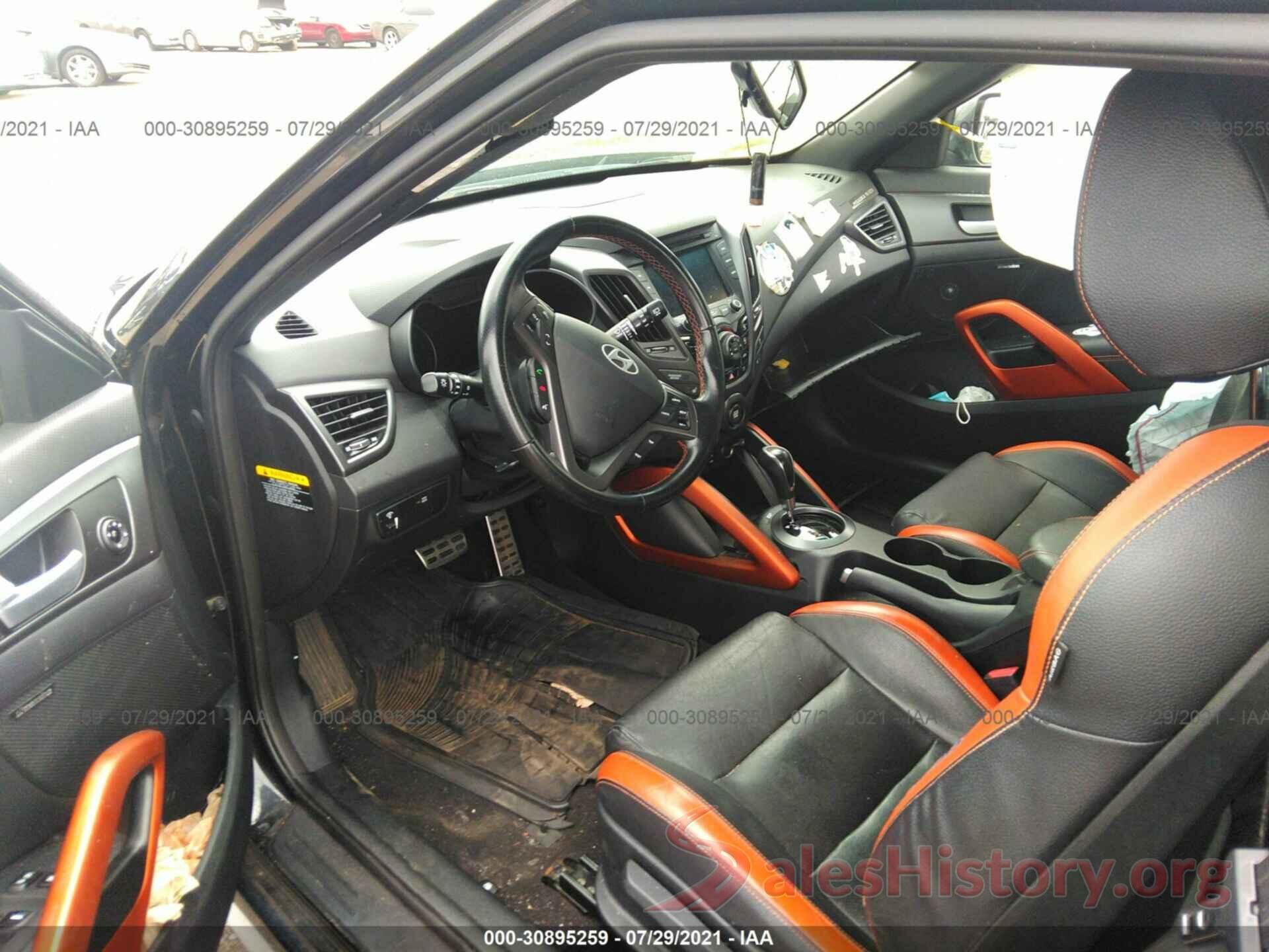 KMHTC6AE8GU265331 2016 HYUNDAI VELOSTER