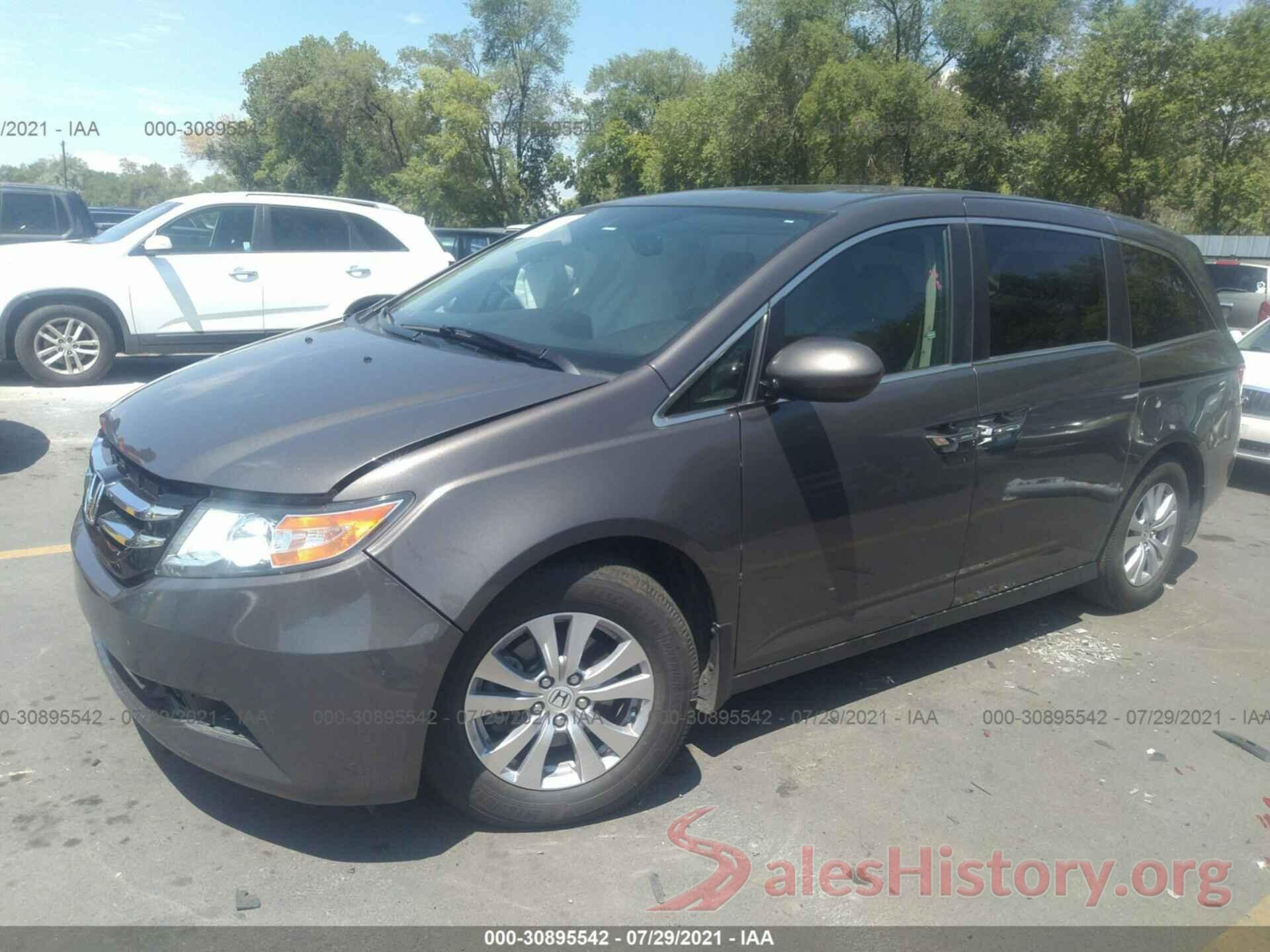 5FNRL5H60GB016196 2016 HONDA ODYSSEY