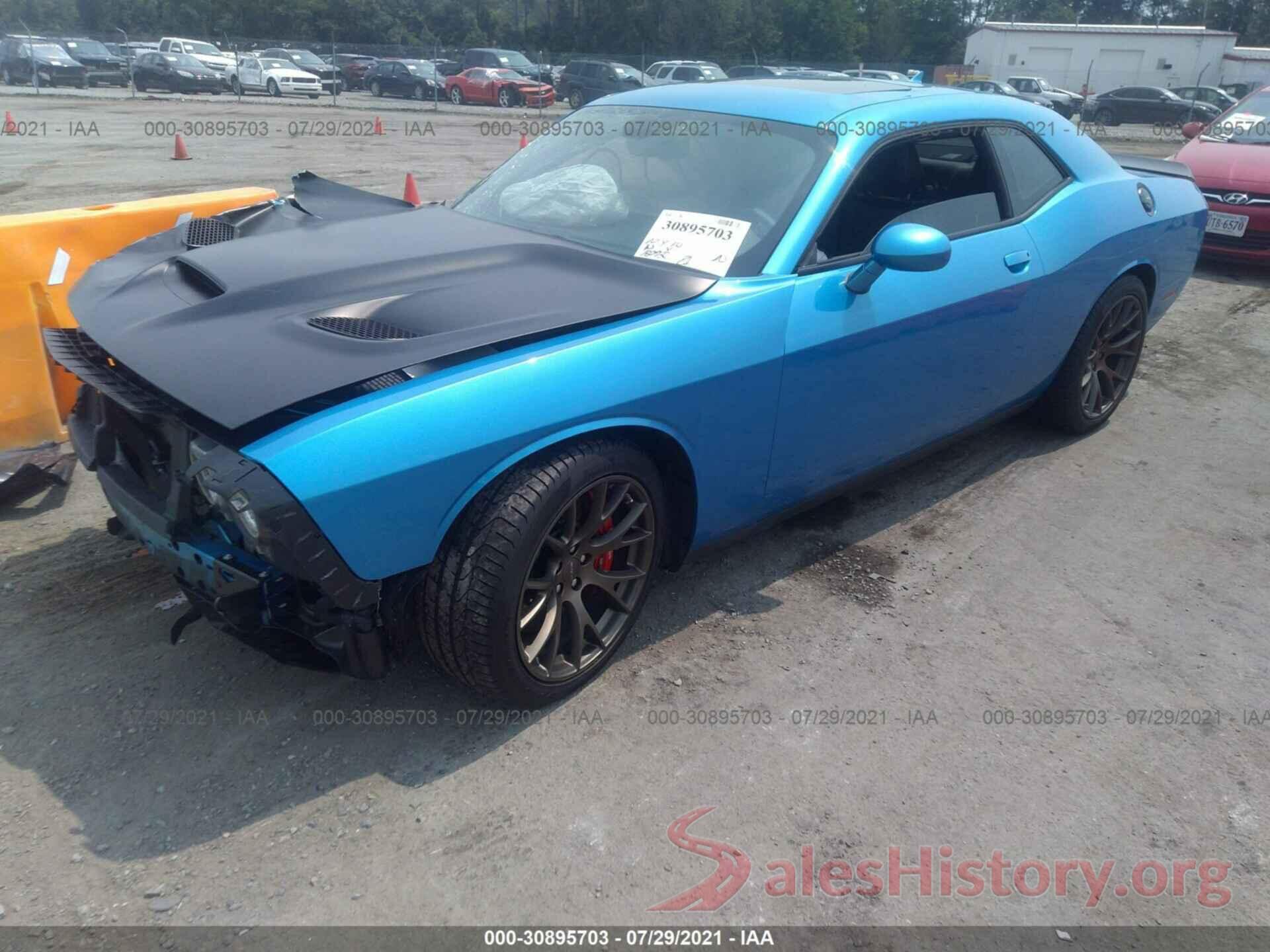 2C3CDZC95GH287989 2016 DODGE CHALLENGER