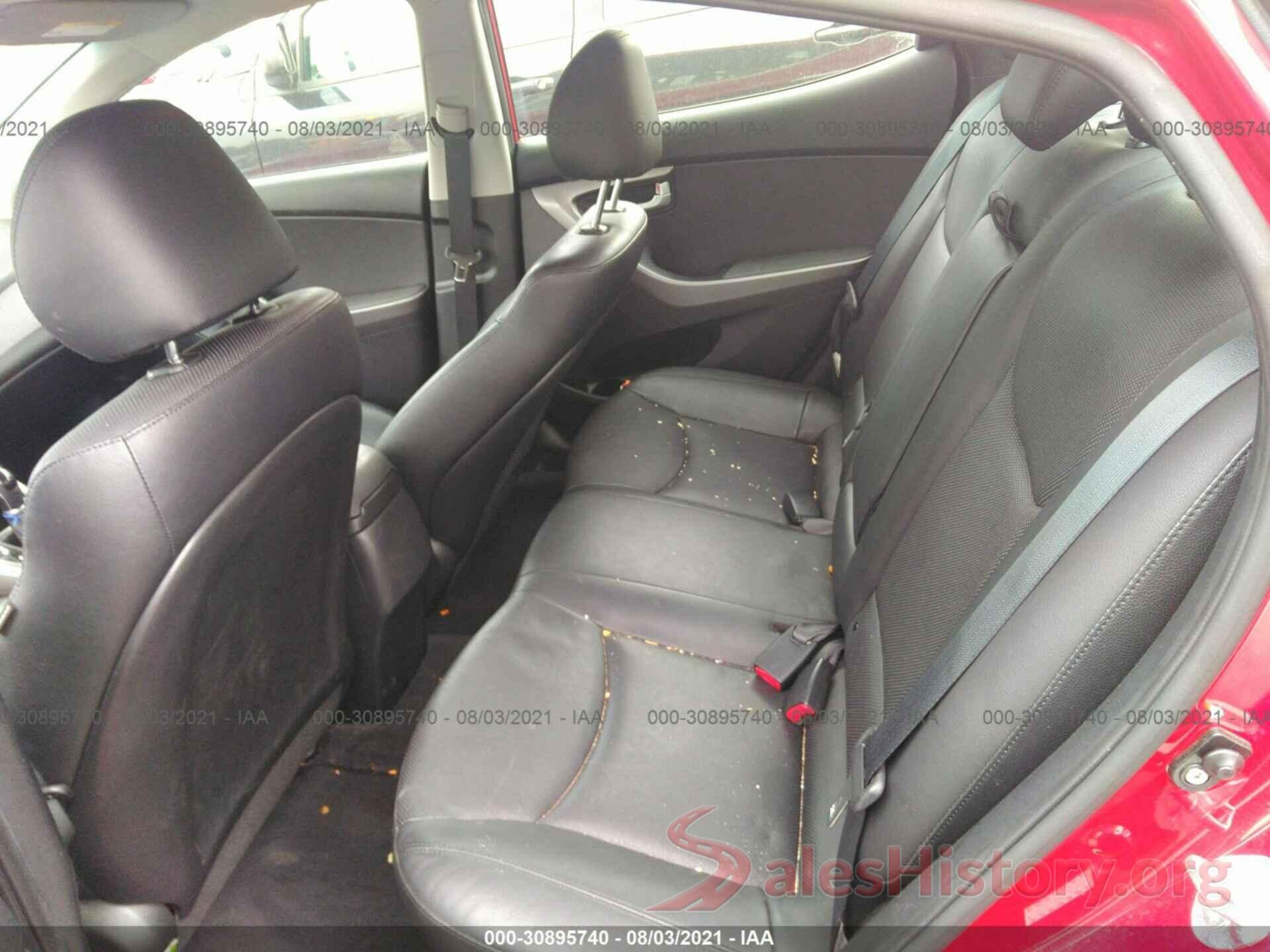 KMHDH4AE8GU599014 2016 HYUNDAI ELANTRA