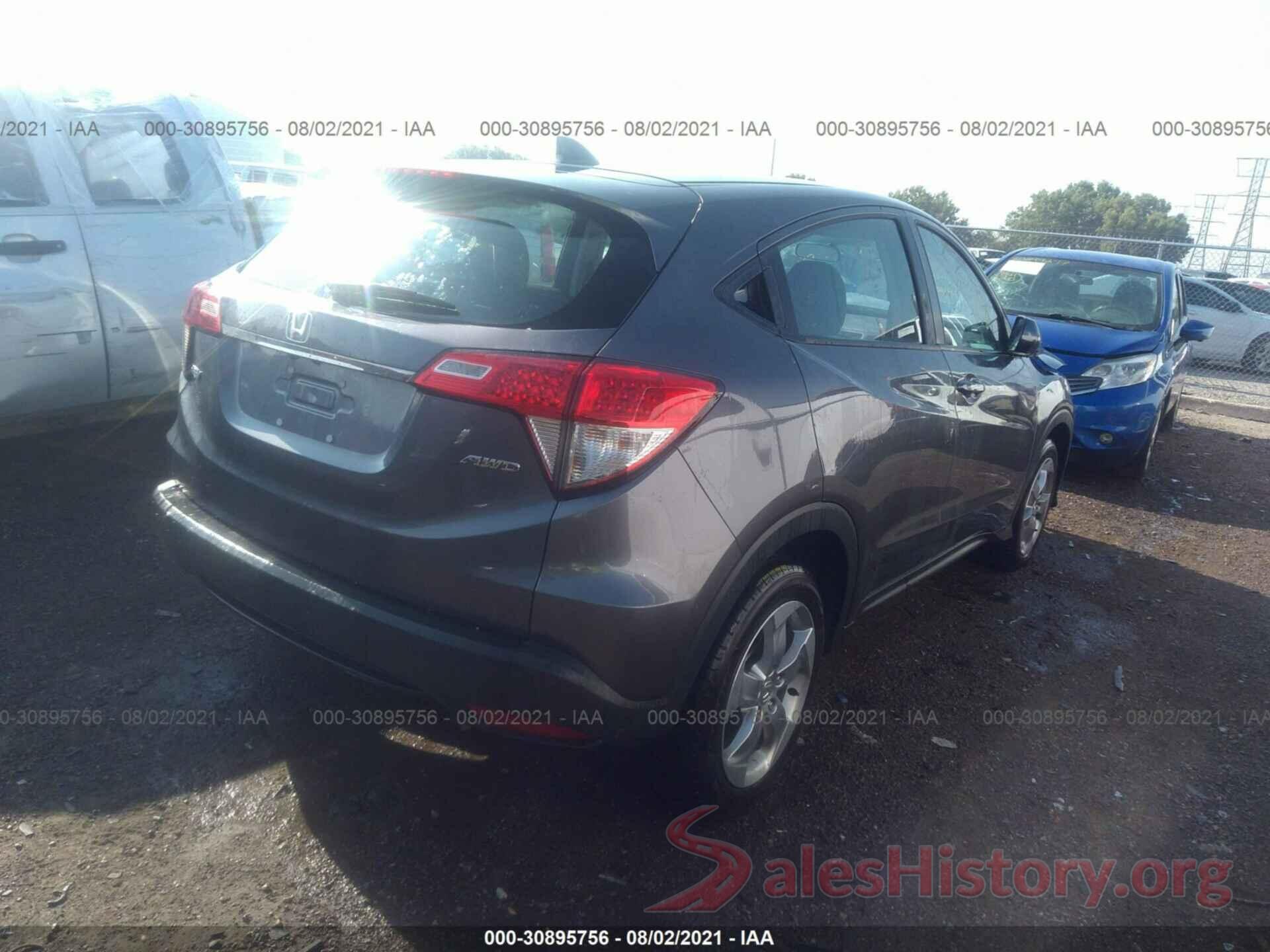 3CZRU6H33KG717790 2019 HONDA HR-V