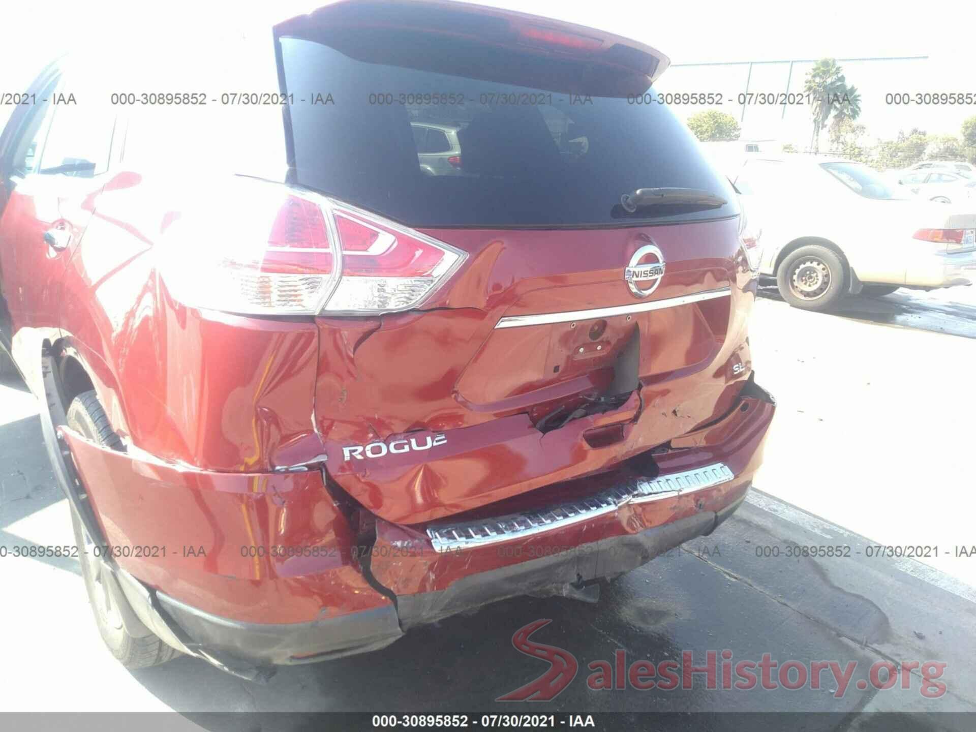 KNMAT2MT1GP714507 2016 NISSAN ROGUE