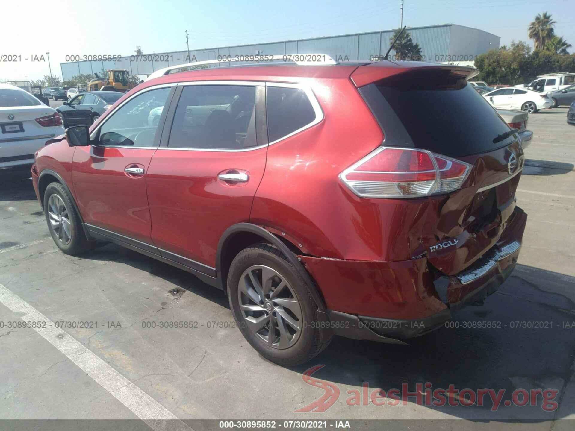 KNMAT2MT1GP714507 2016 NISSAN ROGUE