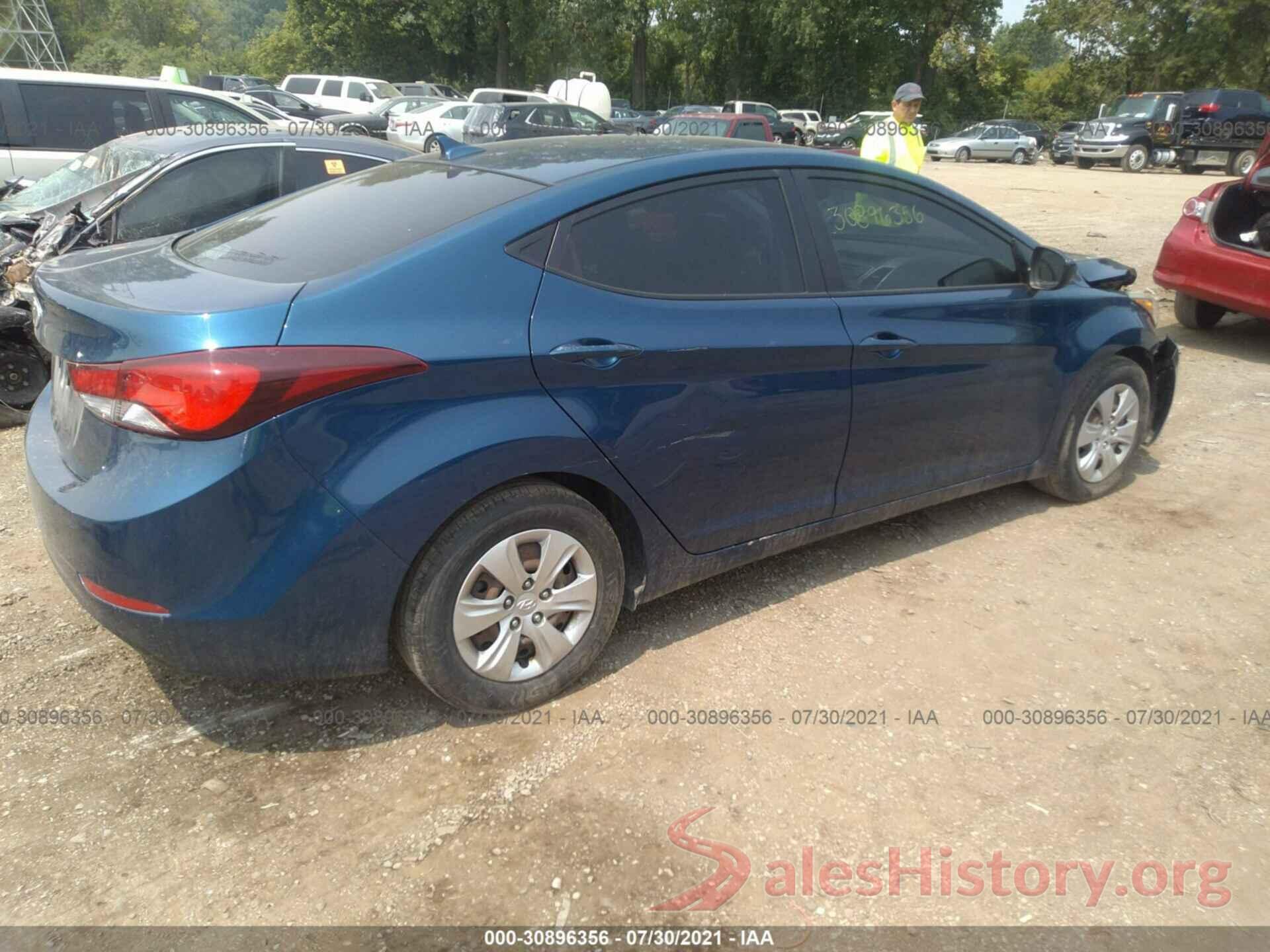 KMHDH4AE0GU514747 2016 HYUNDAI ELANTRA