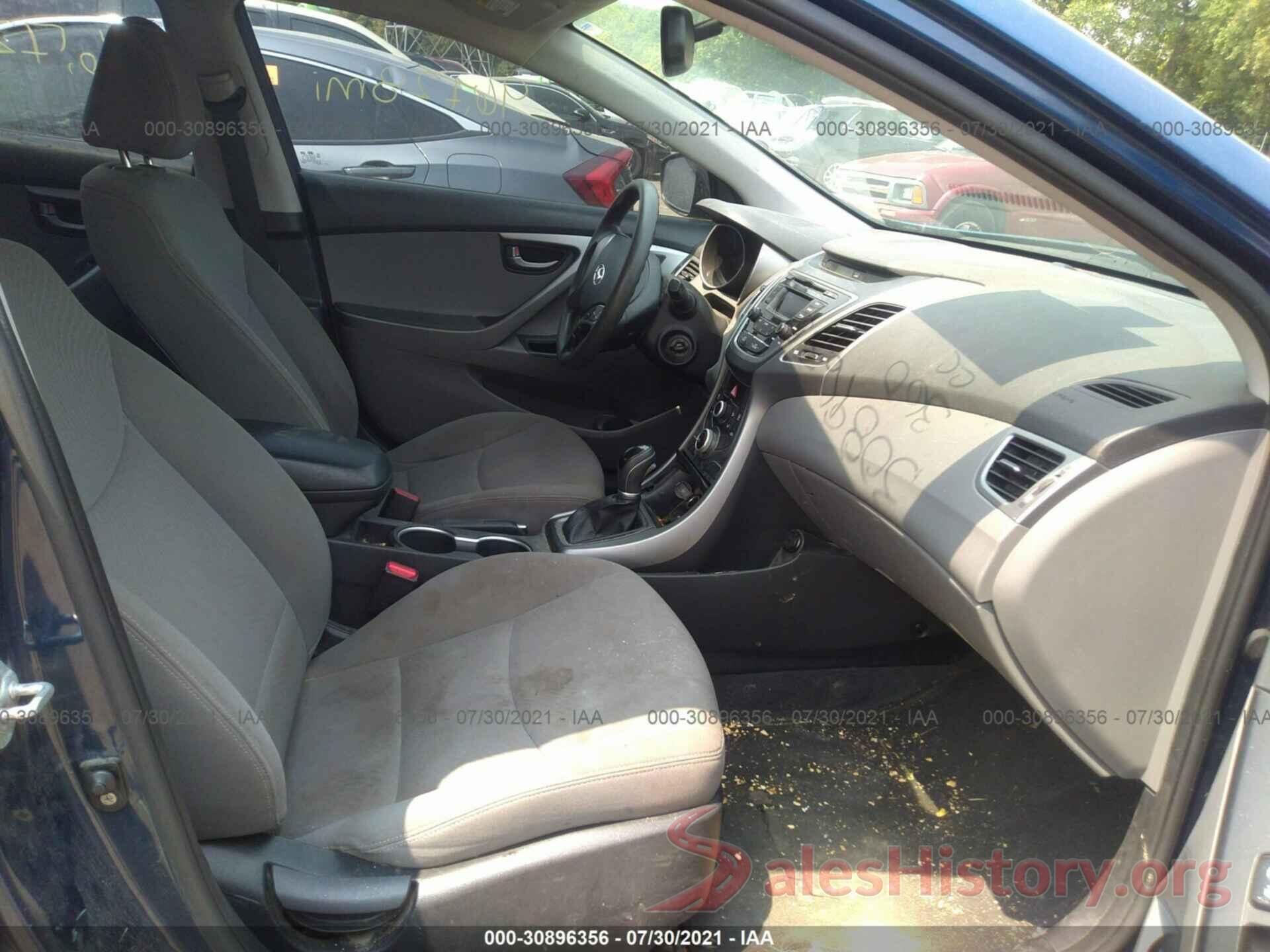 KMHDH4AE0GU514747 2016 HYUNDAI ELANTRA